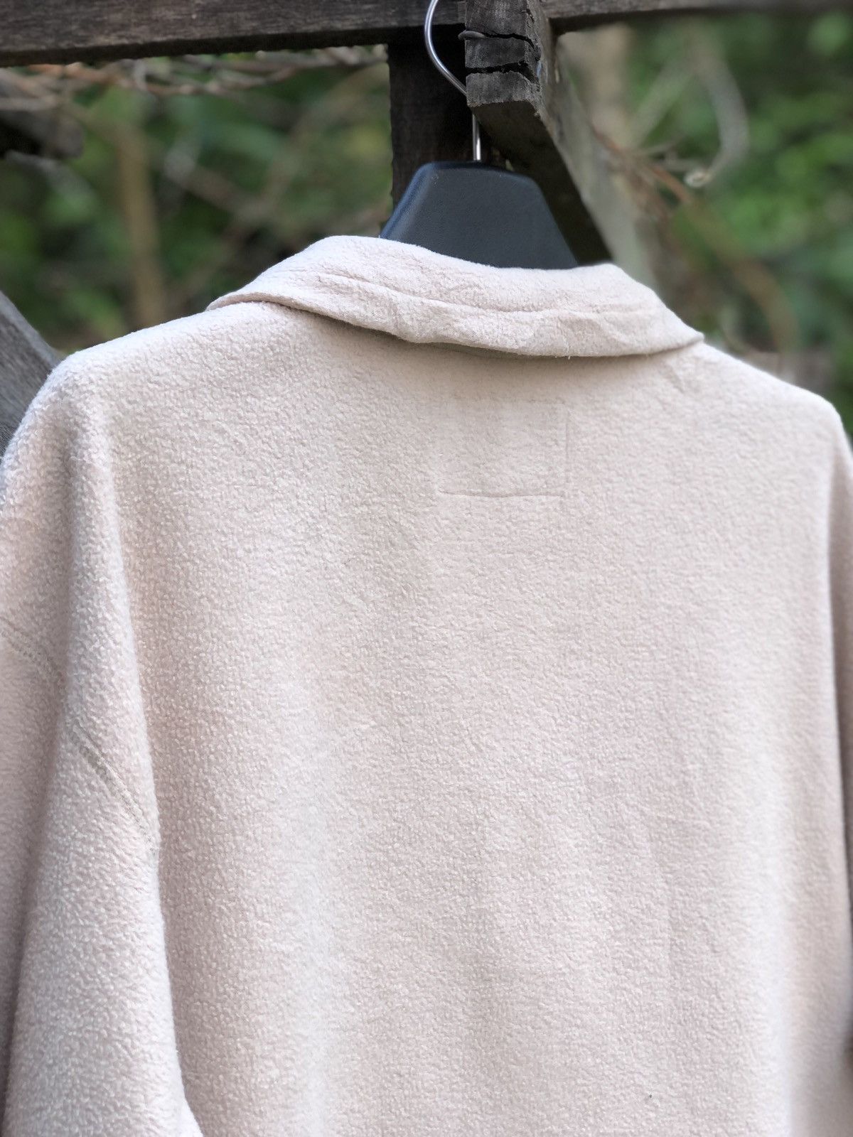 Japanese Brand Vintage 80's Fleece Zipper Sweater by Living Island Size US M / EU 48-50 / 2 - 5 Thumbnail