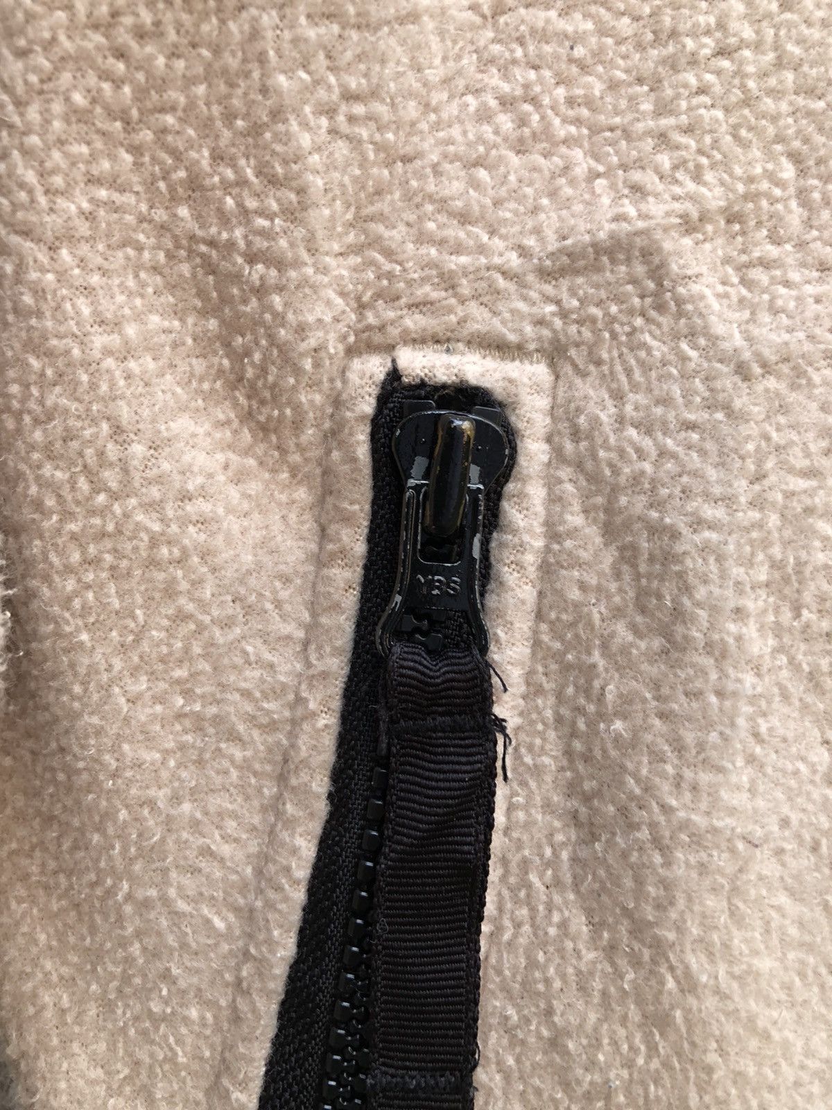 Japanese Brand Vintage 80's Fleece Zipper Sweater by Living Island Size US M / EU 48-50 / 2 - 7 Thumbnail