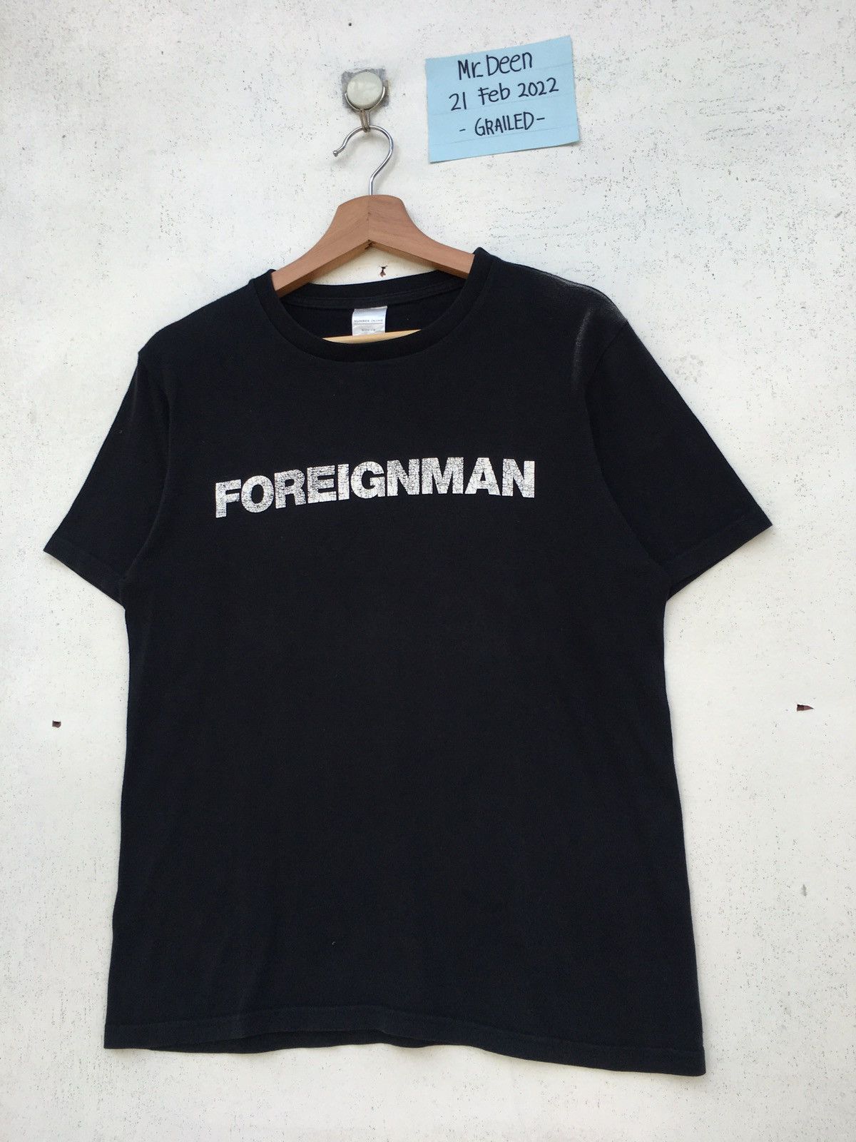 Number (N)ine Rare Vintage Number Nine Foreignman Tshirt Size US M / EU 48-50 / 2 - 4 Thumbnail
