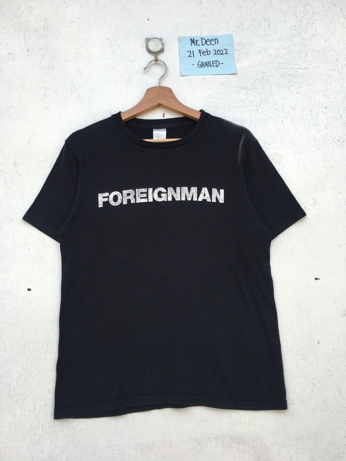 Number (N)ine Rare Vintage Number Nine Foreignman Tshirt Size US M / EU 48-50 / 2 - 2 Thumbnail