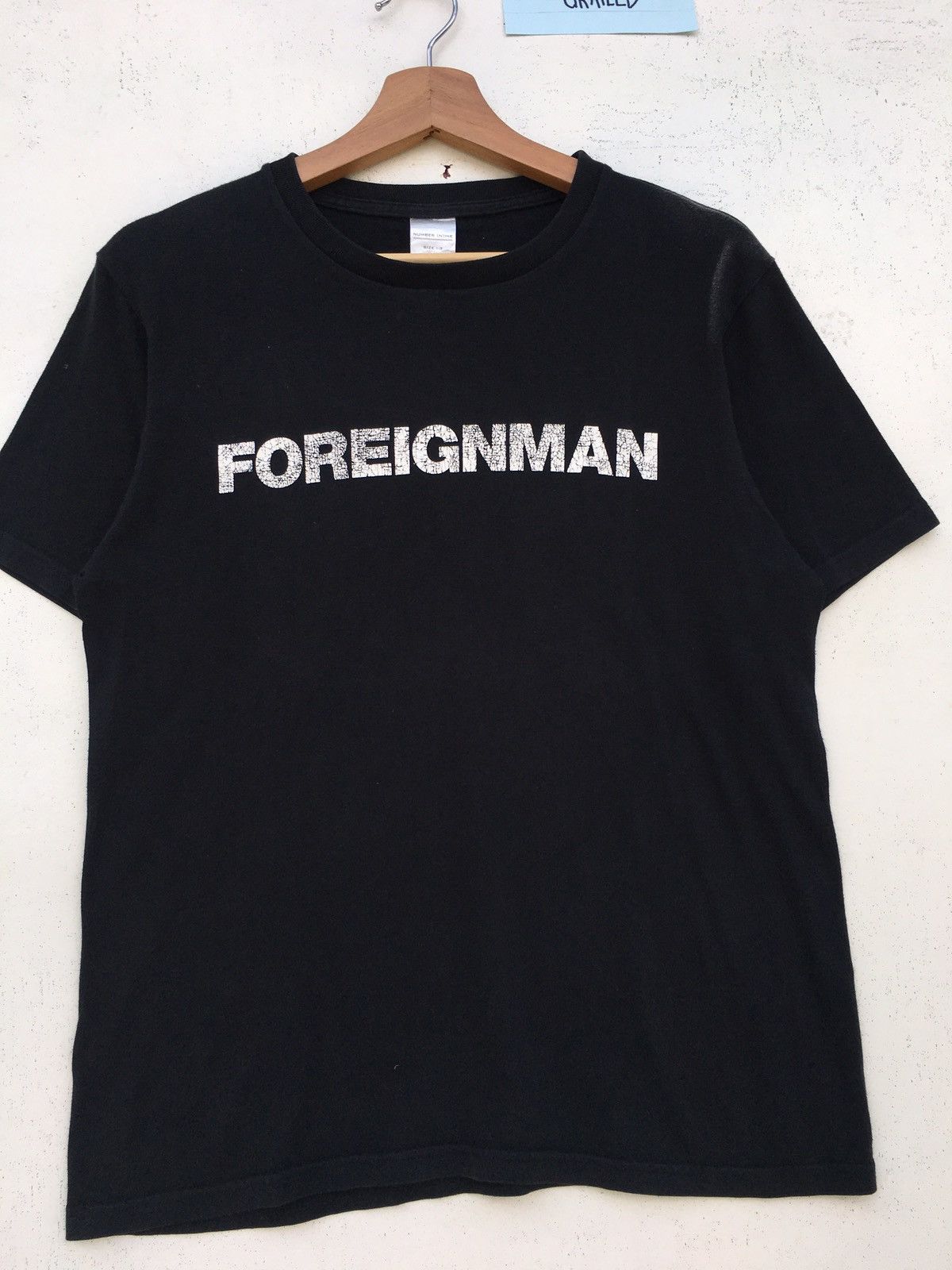 Number (N)ine Rare Vintage Number Nine Foreignman Tshirt Size US M / EU 48-50 / 2 - 5 Thumbnail