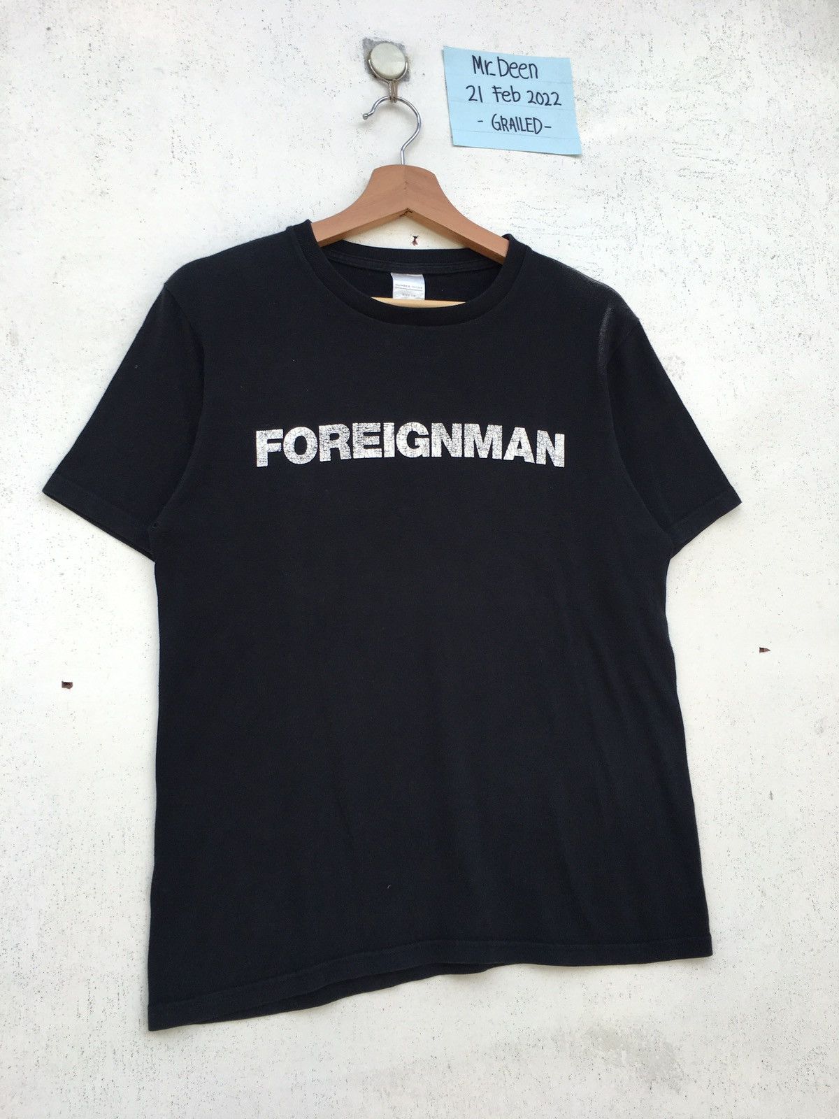 Number (N)ine Rare Vintage Number Nine Foreignman Tshirt Size US M / EU 48-50 / 2 - 3 Thumbnail