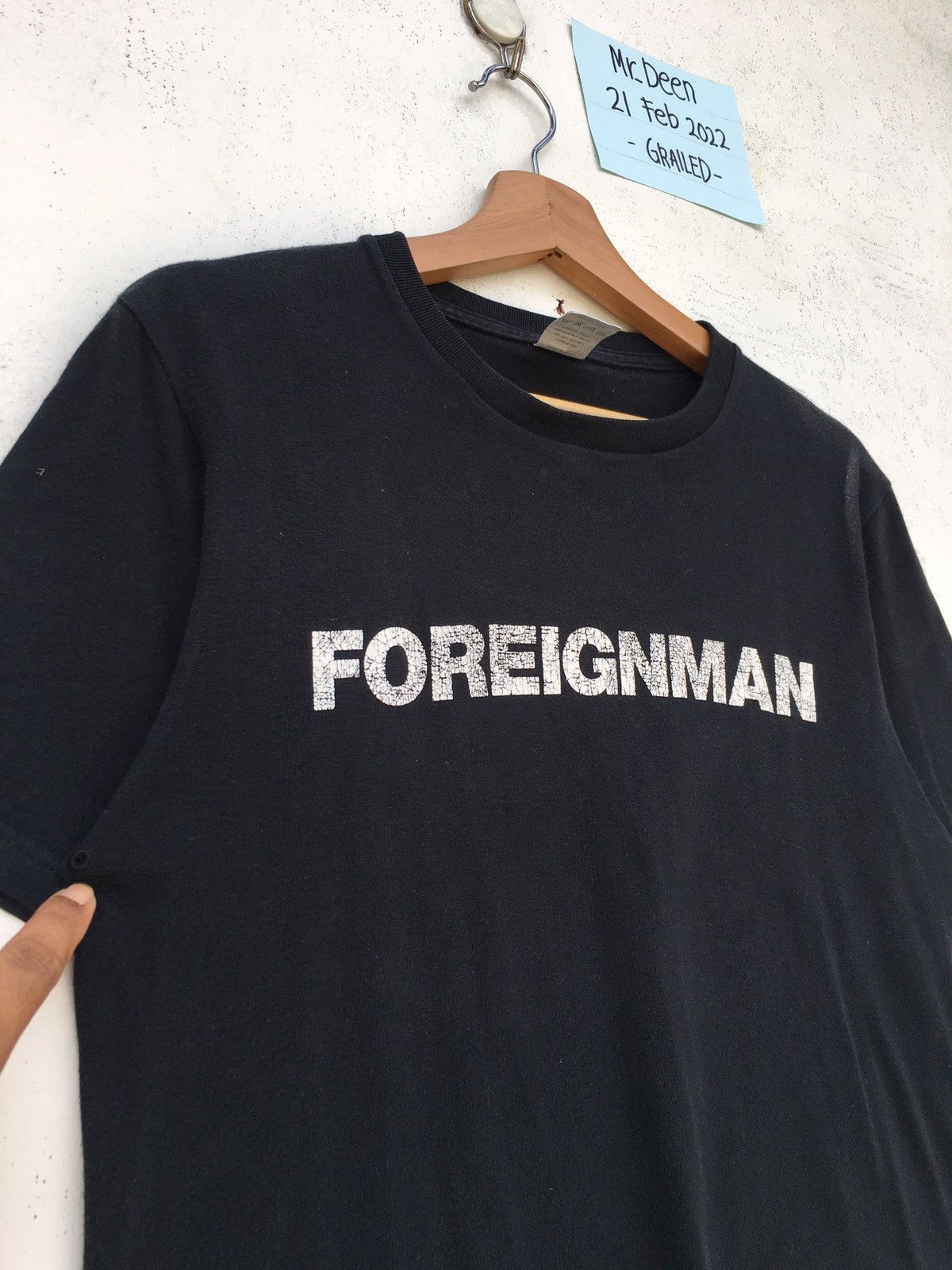 Number (N)ine Rare Vintage Number Nine Foreignman Tshirt Size US M / EU 48-50 / 2 - 11 Thumbnail
