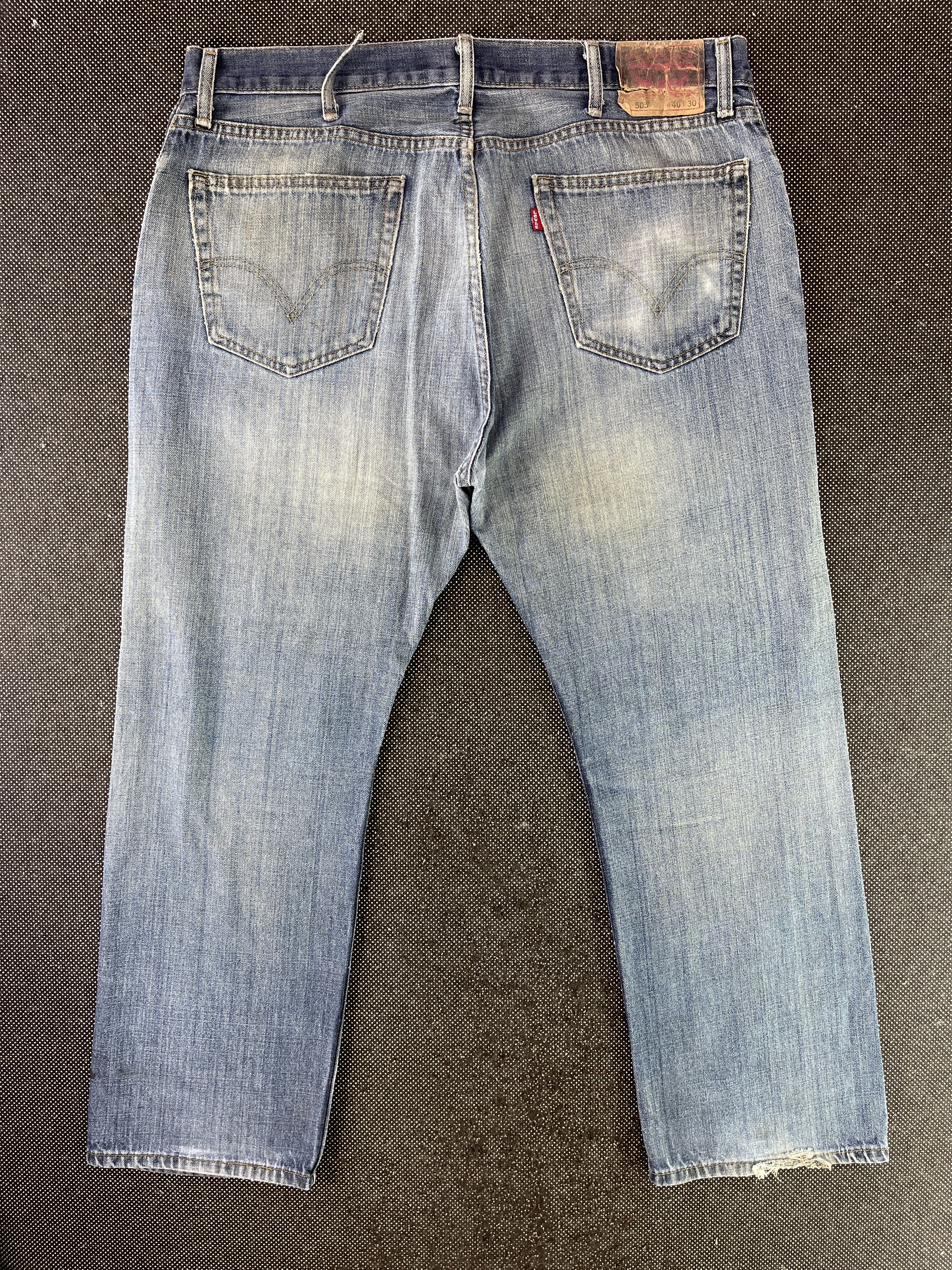 Levi's × Vintage Vintage Rusty Distressed Levis 505 Jeans - J356 Size US 41 - 2 Thumbnail