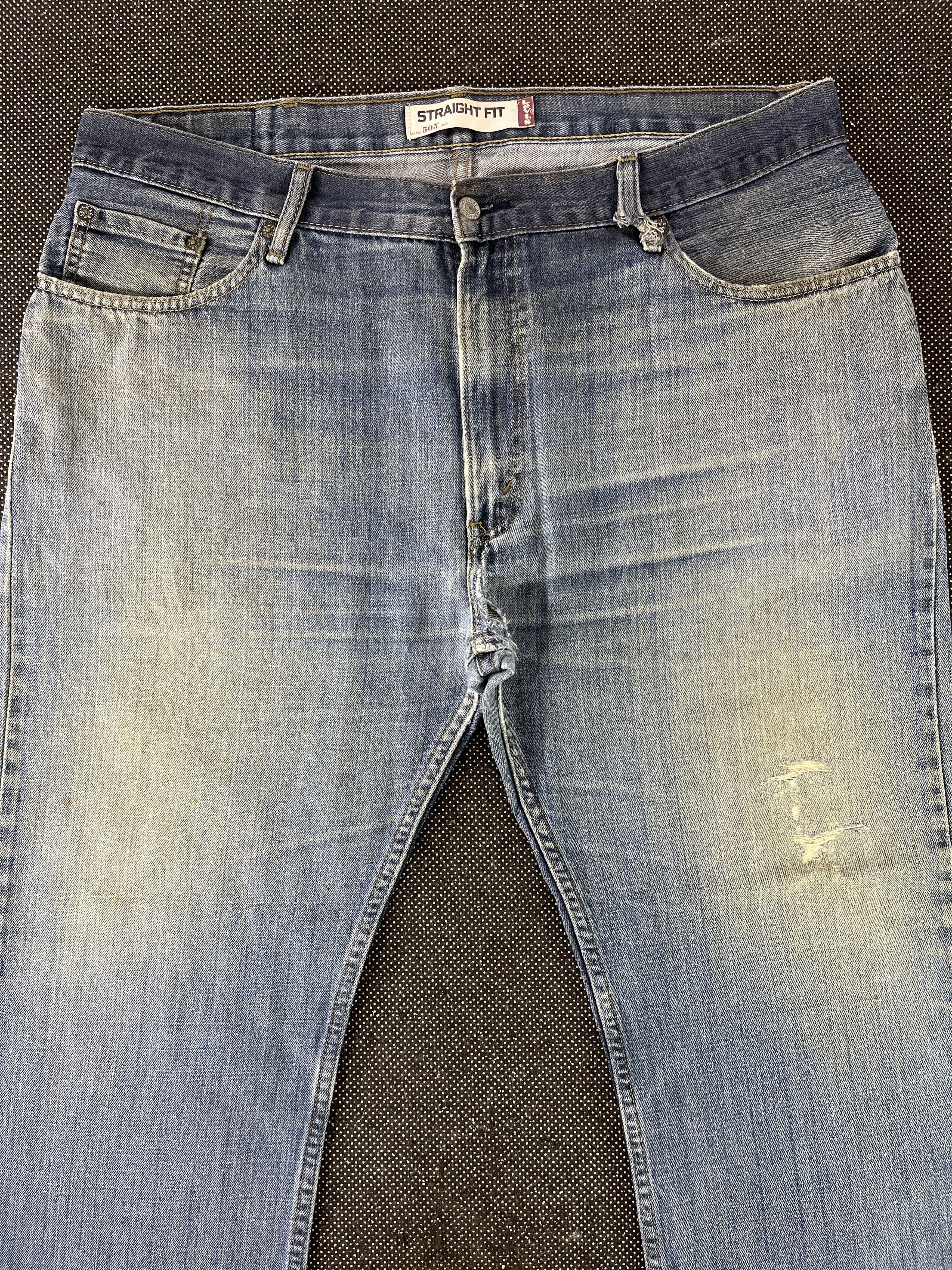 Levi's × Vintage Vintage Rusty Distressed Levis 505 Jeans - J356 Size US 41 - 3 Thumbnail