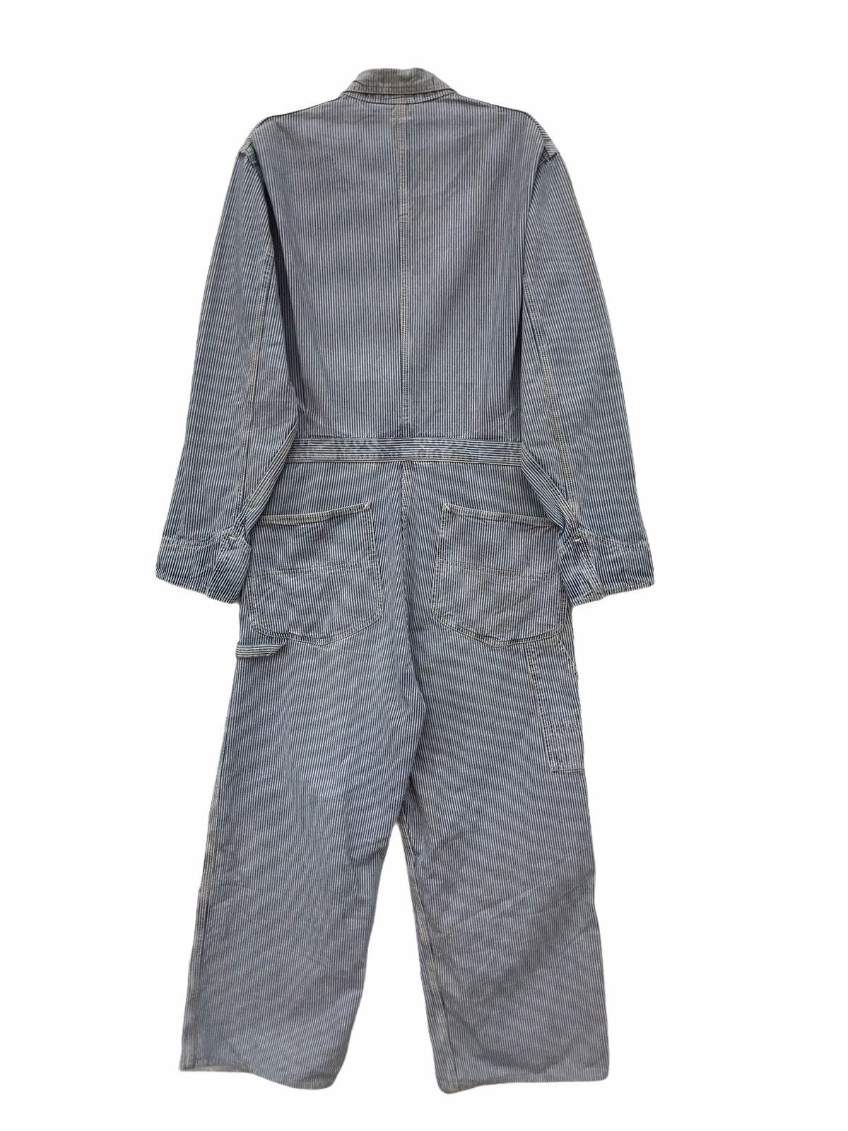 Warehouse Vintage Warehouse Hickory Stripe Wabash Overall Size US 33 - 6 Thumbnail