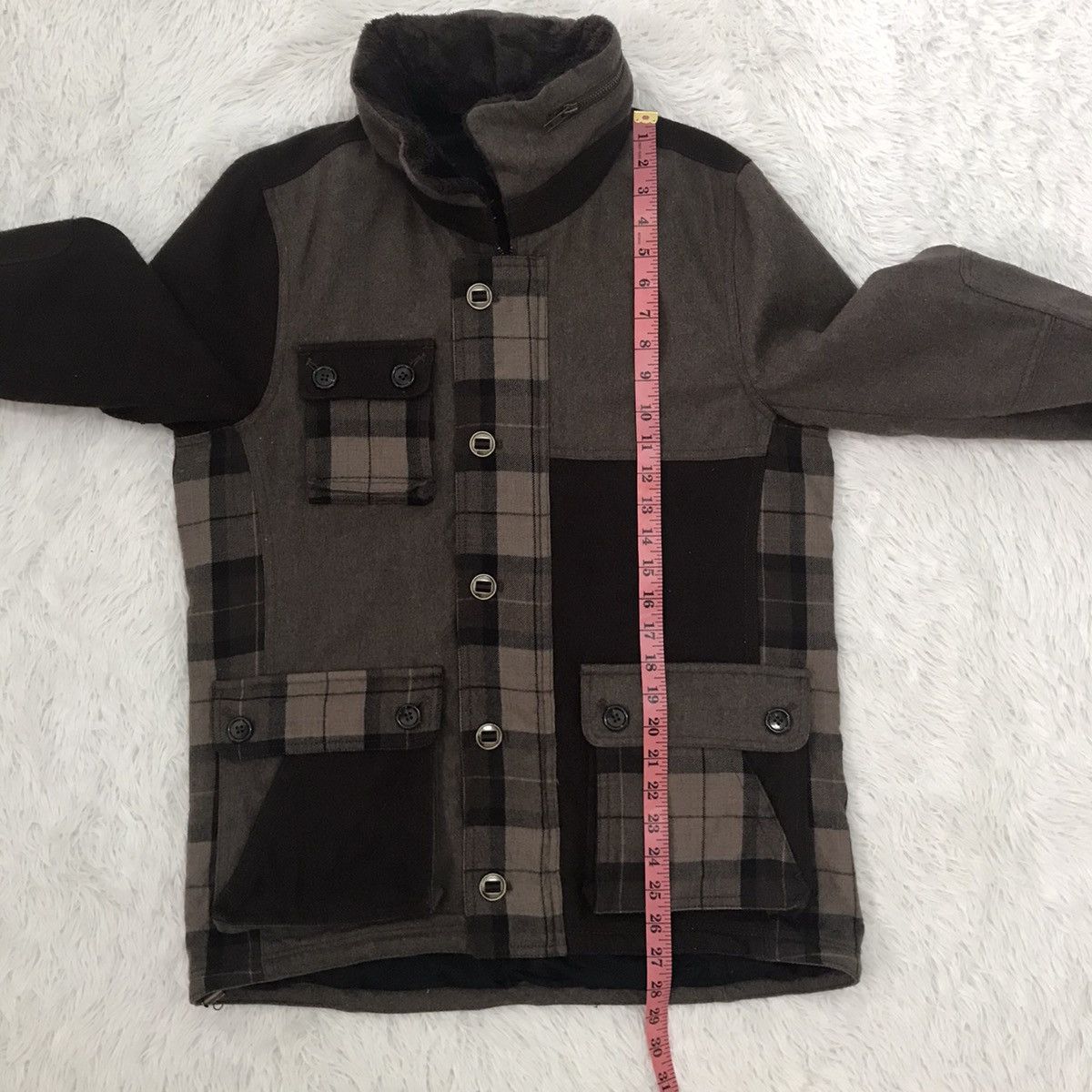 Japanese Brand TK Takeo Kikuchi Mix Block Colour Style Jacket Size US M / EU 48-50 / 2 - 19 Thumbnail