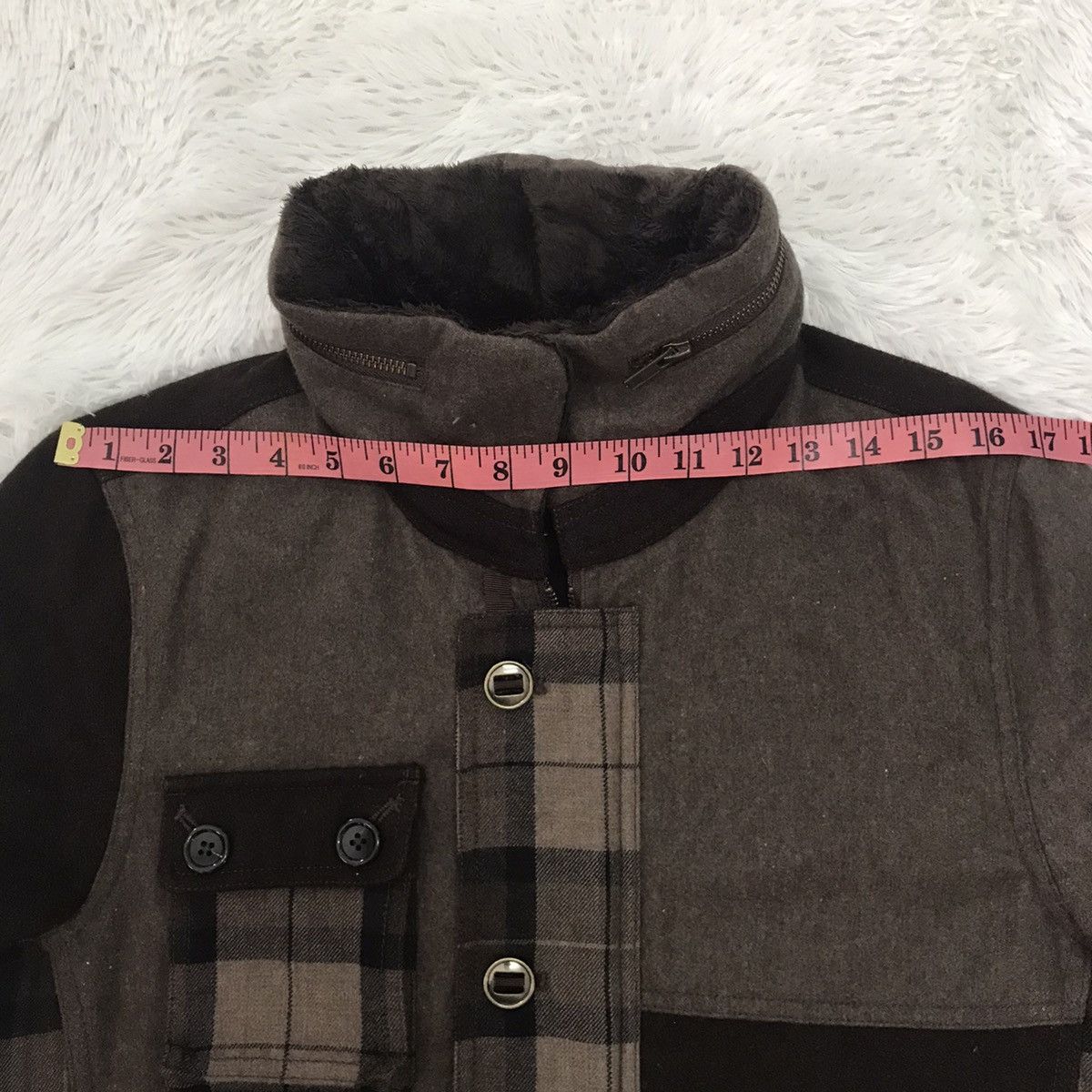 Japanese Brand TK Takeo Kikuchi Mix Block Colour Style Jacket Size US M / EU 48-50 / 2 - 20 Thumbnail