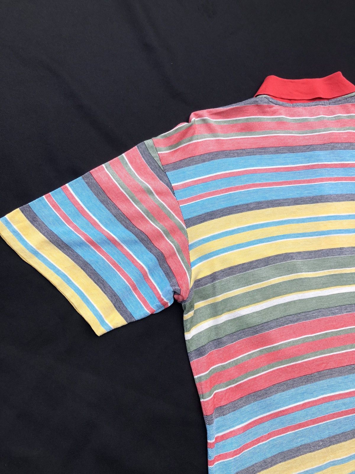 Givenchy Vintage Givenchy Paris Striped Soft Cotton Polo Shirt Size US S / EU 44-46 / 1 - 7 Thumbnail