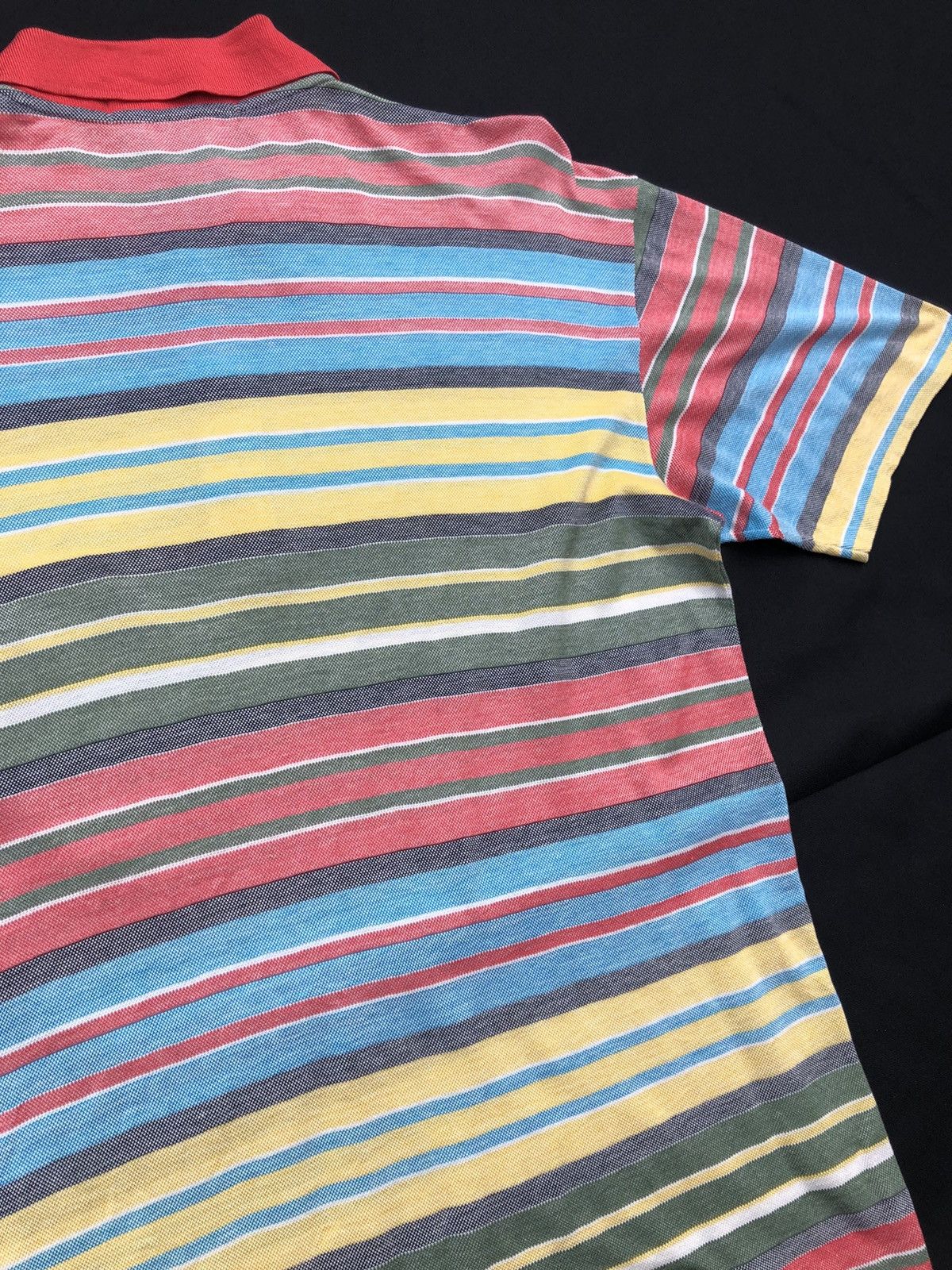 Givenchy Vintage Givenchy Paris Striped Soft Cotton Polo Shirt Size US S / EU 44-46 / 1 - 8 Thumbnail