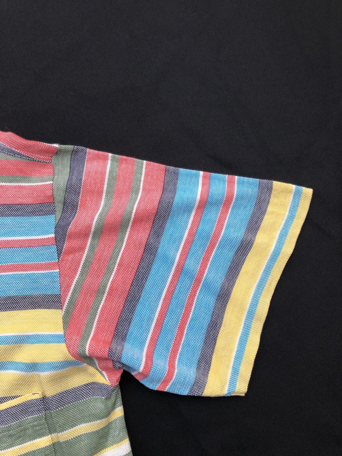 Givenchy Vintage Givenchy Paris Striped Soft Cotton Polo Shirt Size US S / EU 44-46 / 1 - 4 Thumbnail