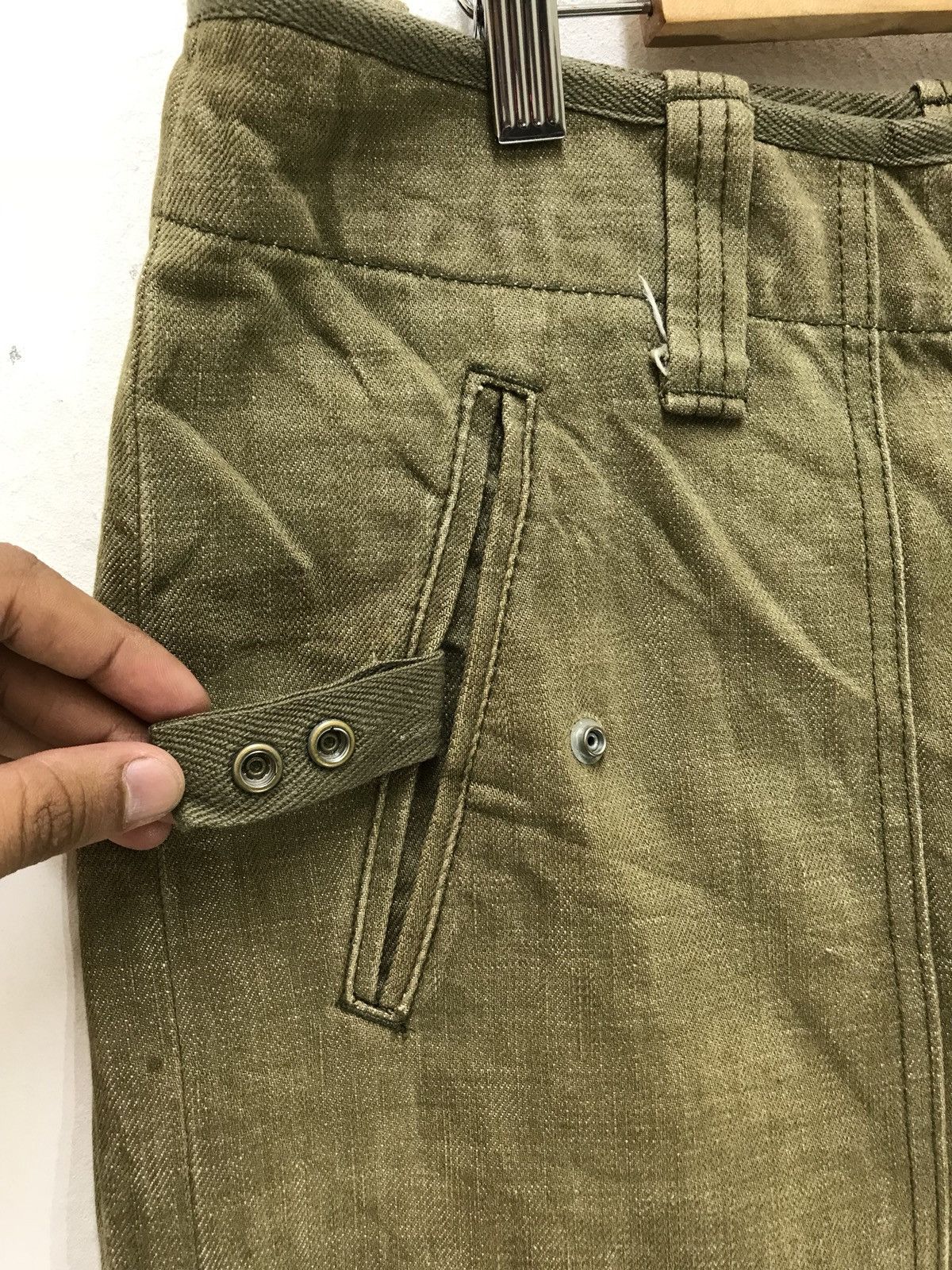 Japanese Brand Made in Japan Nitraid Denim Pant Baggy Wide Tapered Size US 32 / EU 48 - 4 Thumbnail