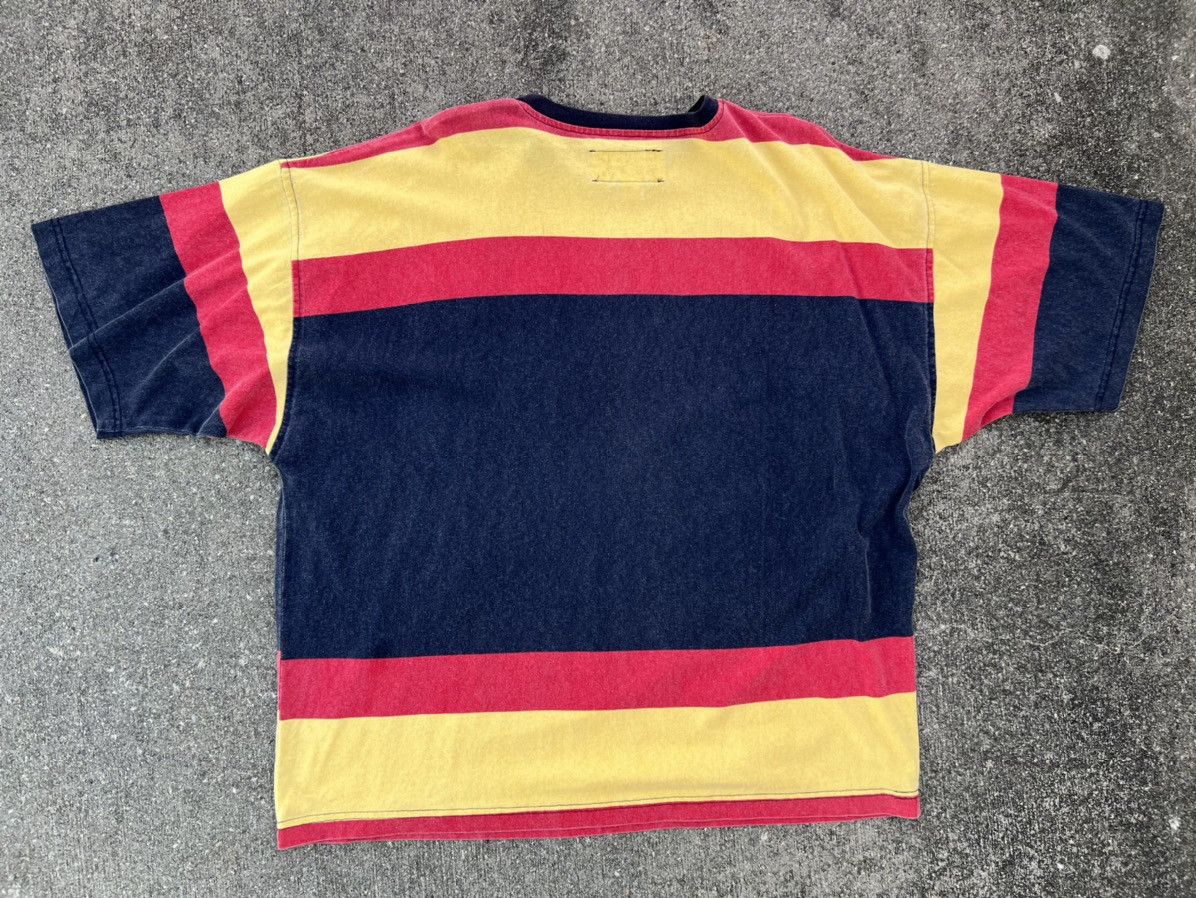 Vintage VTG 90s E.n.u.f. Internationale Border Striped Oversize tees Size US L / EU 52-54 / 3 - 2 Thumbnail