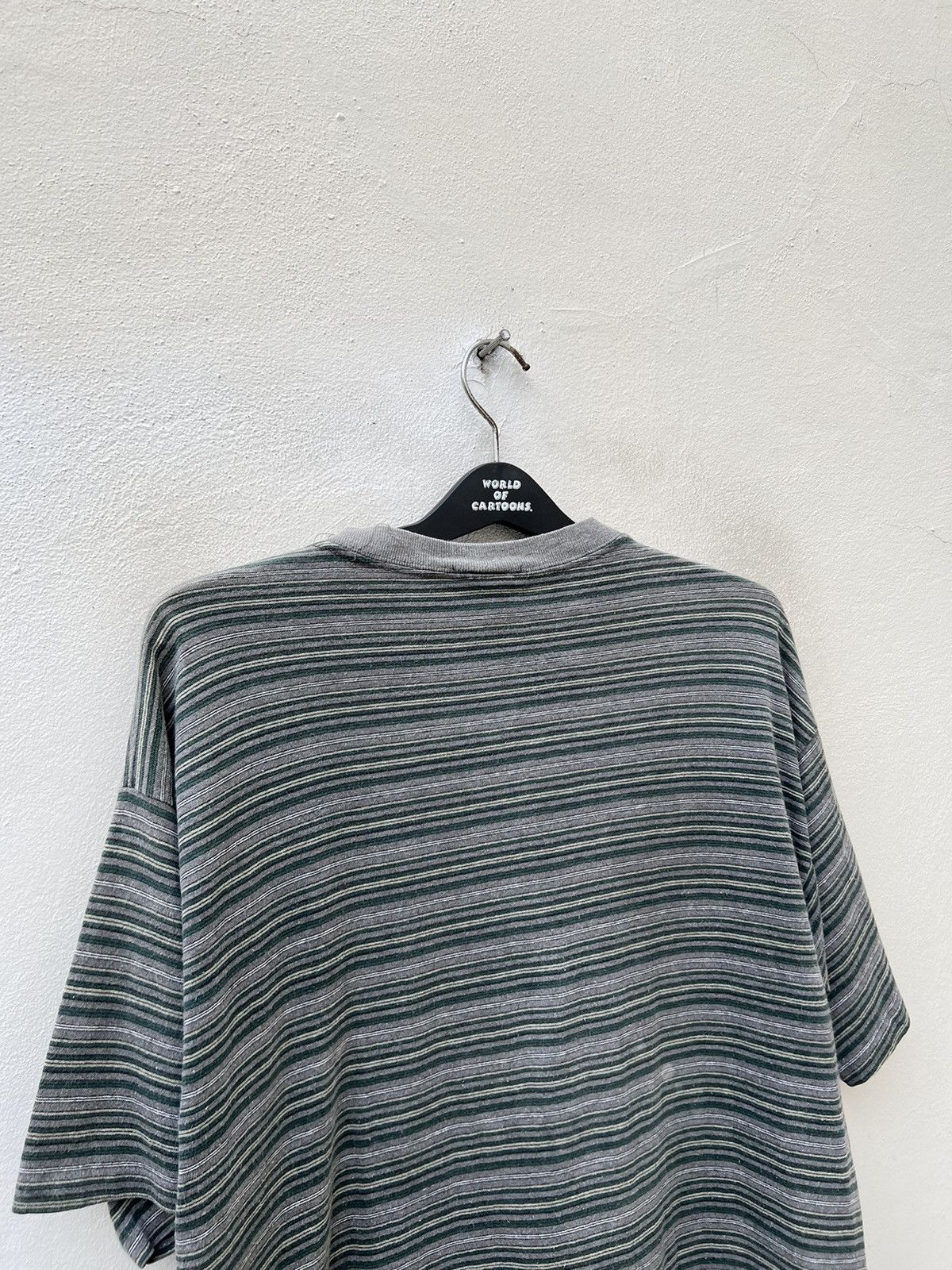 Vintage Vintage 90s R.N.Z California Stripe tee Grunge Skate Surf Size US L / EU 52-54 / 3 - 8 Thumbnail