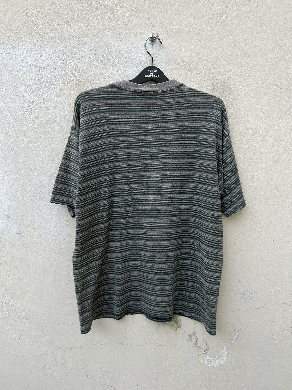 Vintage Vintage 90s R.N.Z California Stripe tee Grunge Skate Surf Size US L / EU 52-54 / 3 - 6 Thumbnail