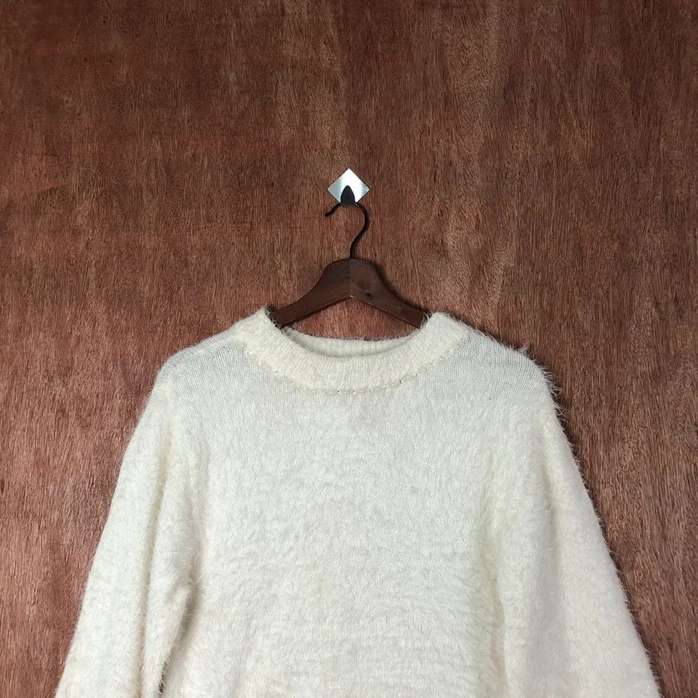 Homespun Knitwear Earth Music Econology Shag Shaggy Fur Mohair Knitwear #6592 Size US S / EU 44-46 / 1 - 12 Thumbnail