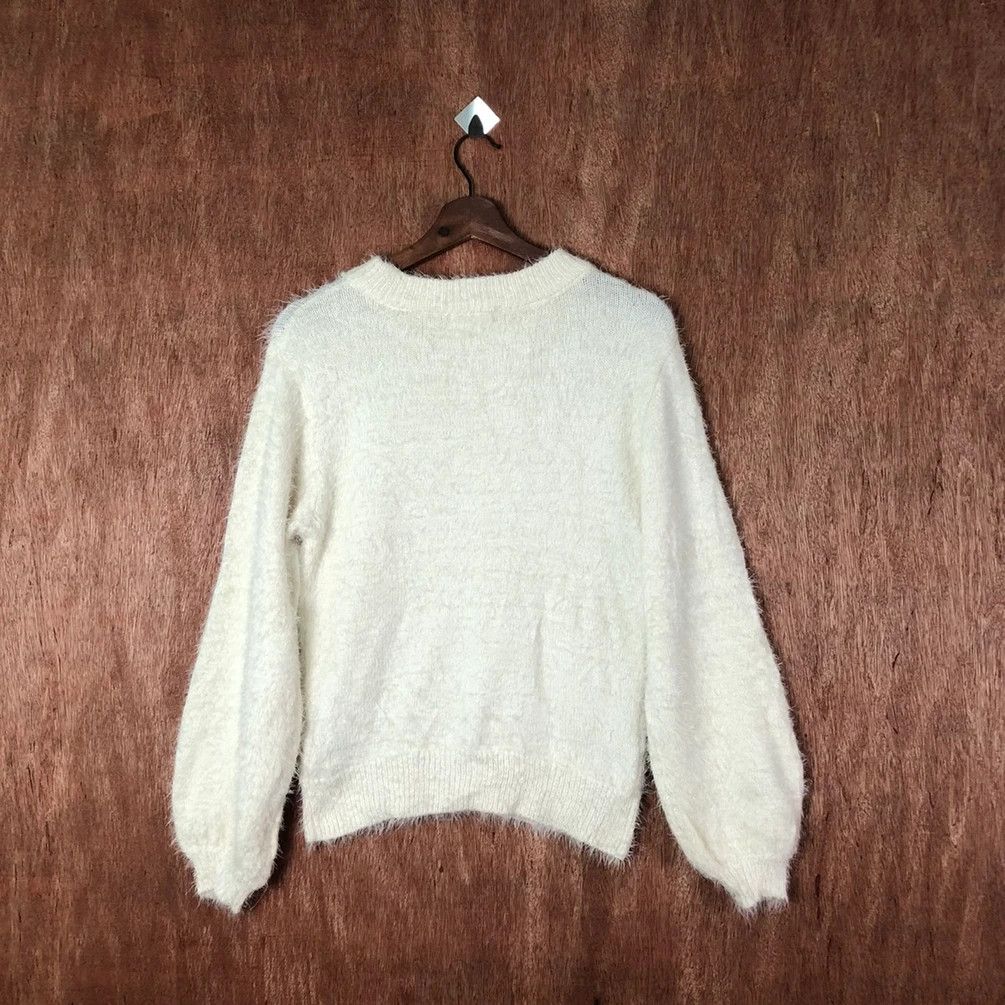 Homespun Knitwear Earth Music Econology Shag Shaggy Fur Mohair Knitwear #6592 Size US S / EU 44-46 / 1 - 4 Thumbnail