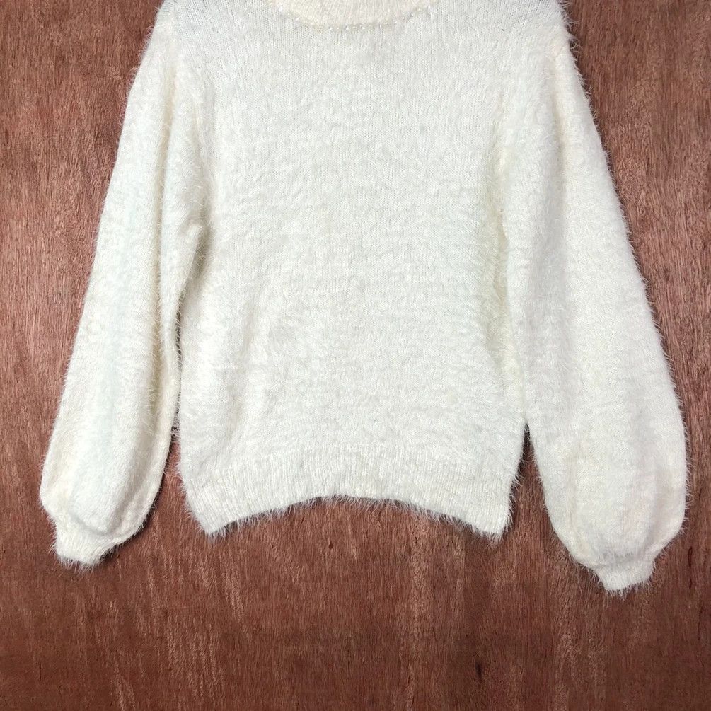 Homespun Knitwear Earth Music Econology Shag Shaggy Fur Mohair Knitwear #6592 Size US S / EU 44-46 / 1 - 11 Thumbnail