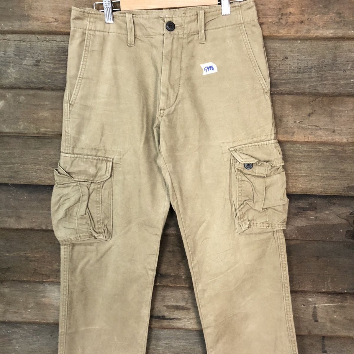Japanese Brand Old Navy Brown multipocket tactical Cargo Pants #5888 Size US 29 - 2 Thumbnail