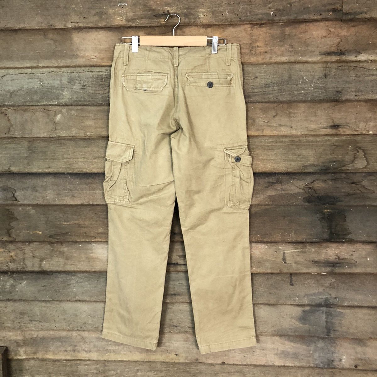 Japanese Brand Old Navy Brown multipocket tactical Cargo Pants #5888 Size US 29 - 11 Thumbnail