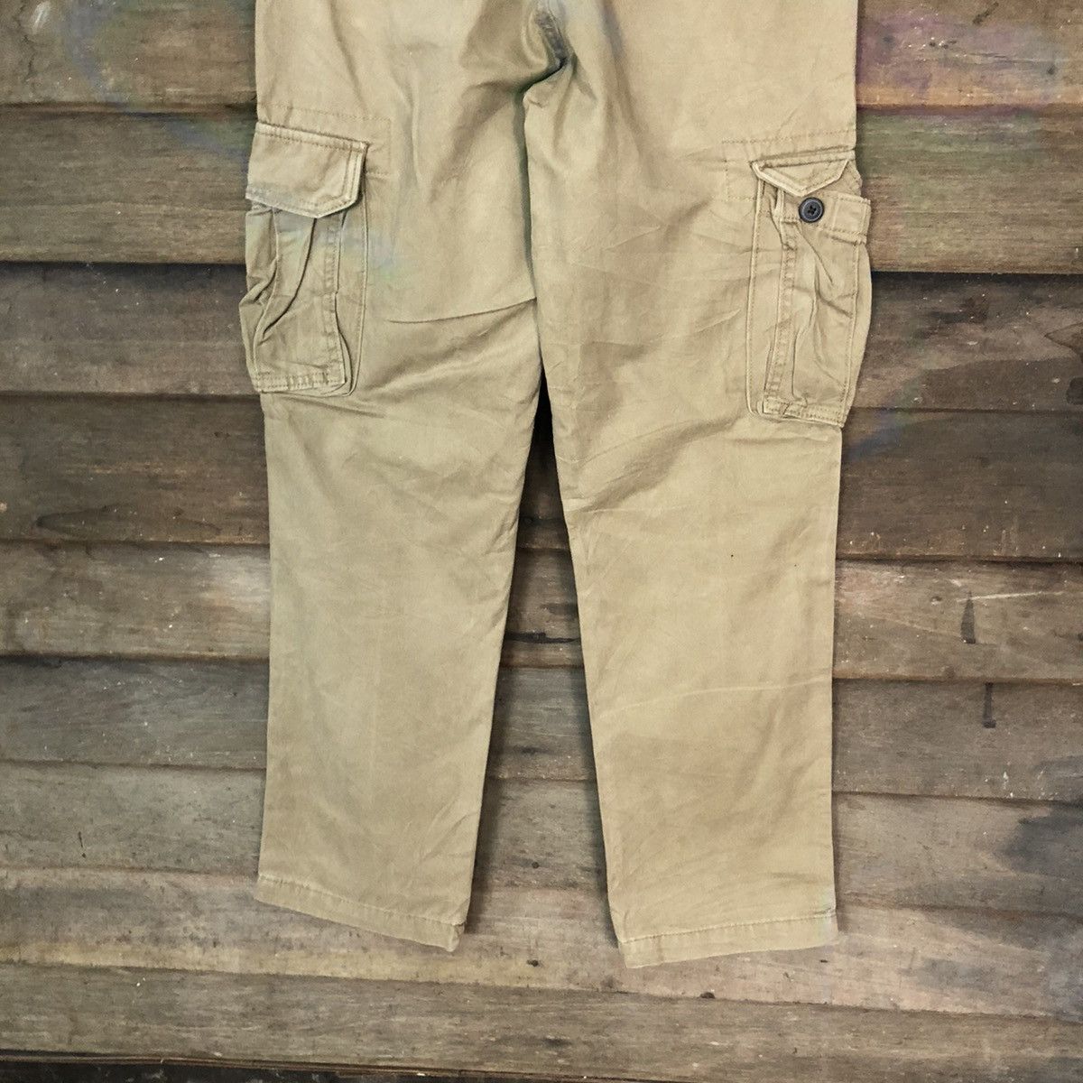 Japanese Brand Old Navy Brown multipocket tactical Cargo Pants #5888 Size US 29 - 13 Thumbnail