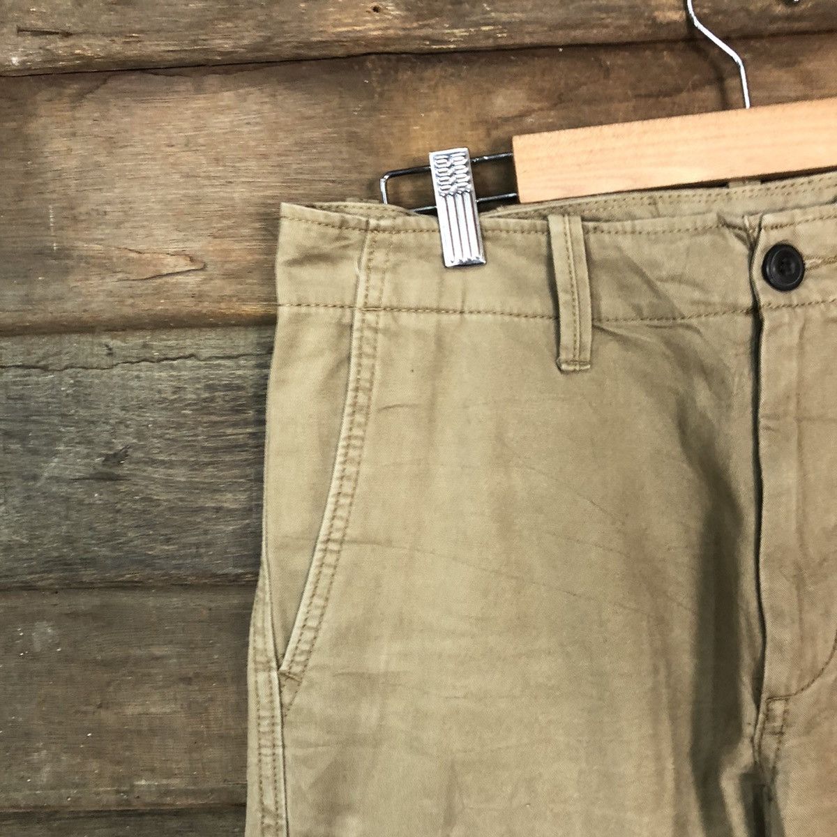 Japanese Brand Old Navy Brown multipocket tactical Cargo Pants #5888 Size US 29 - 4 Thumbnail