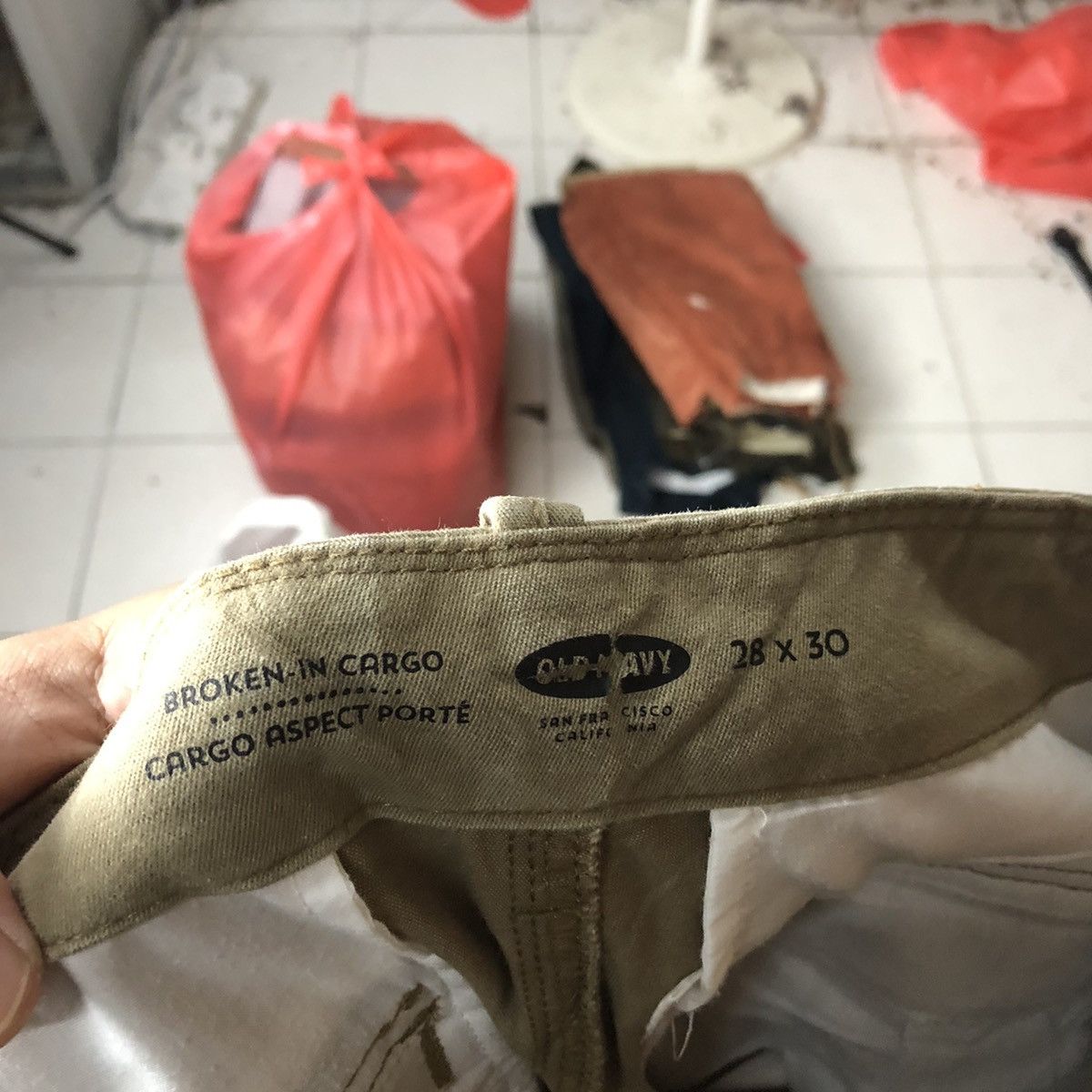 Japanese Brand Old Navy Brown multipocket tactical Cargo Pants #5888 Size US 29 - 16 Thumbnail