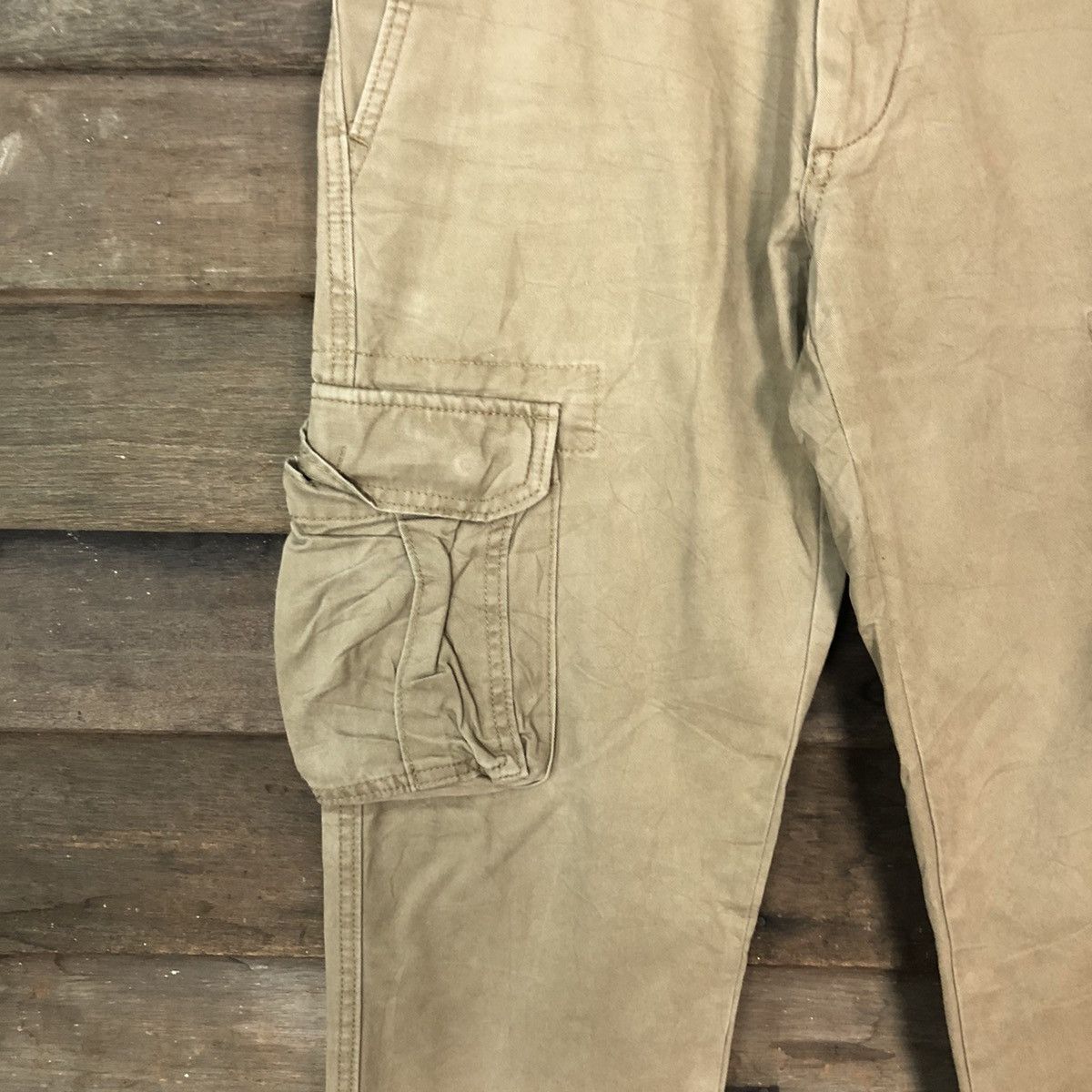 Japanese Brand Old Navy Brown multipocket tactical Cargo Pants #5888 Size US 29 - 6 Thumbnail