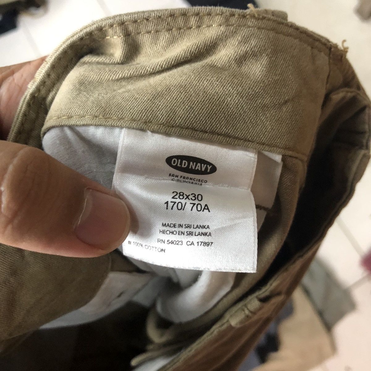 Japanese Brand Old Navy Brown multipocket tactical Cargo Pants #5888 Size US 29 - 17 Thumbnail