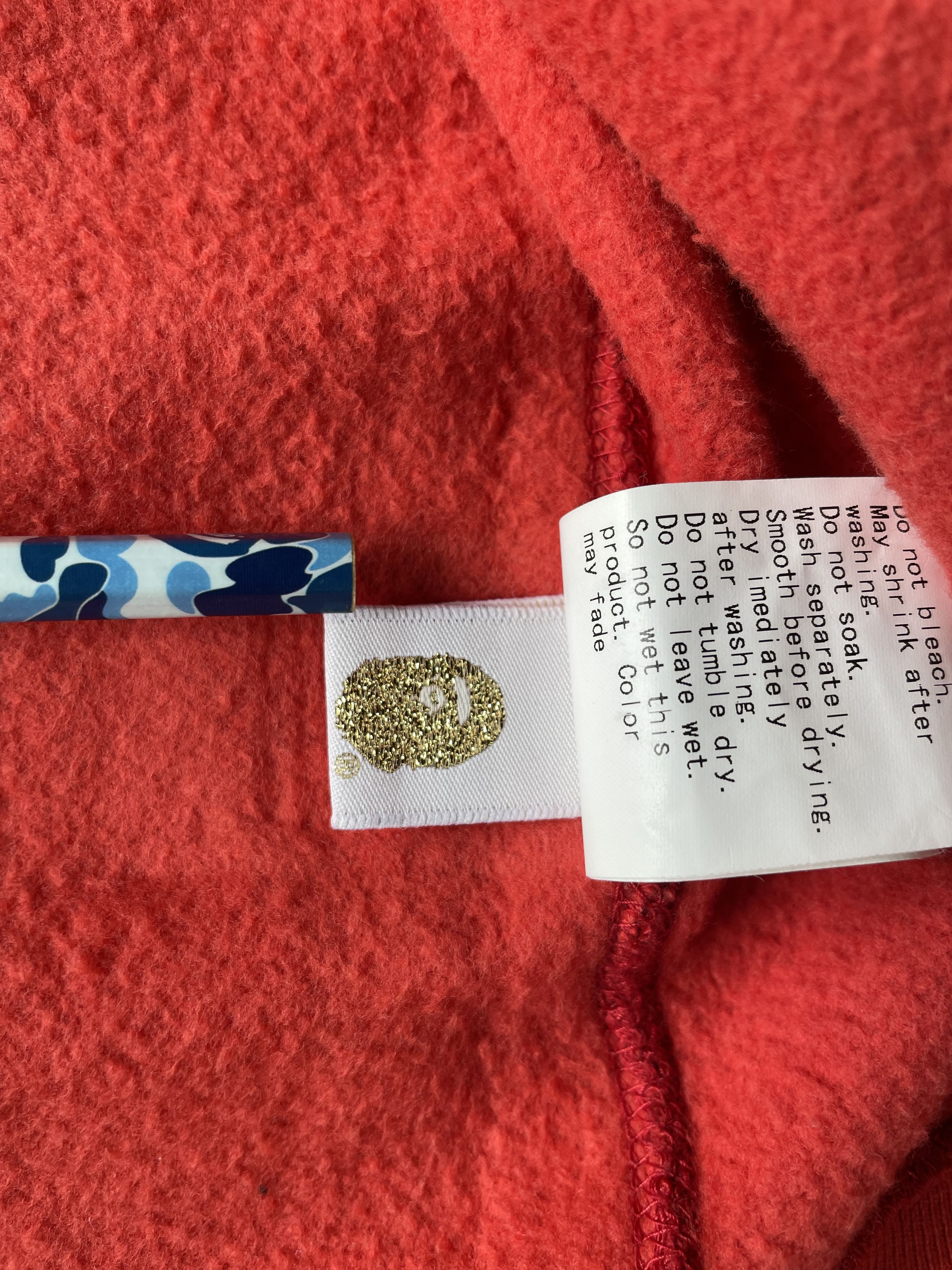 Bape Bape Red Camo Fullzip Hoodie Size XS / US 0-2 / IT 36-38 - 13 Thumbnail