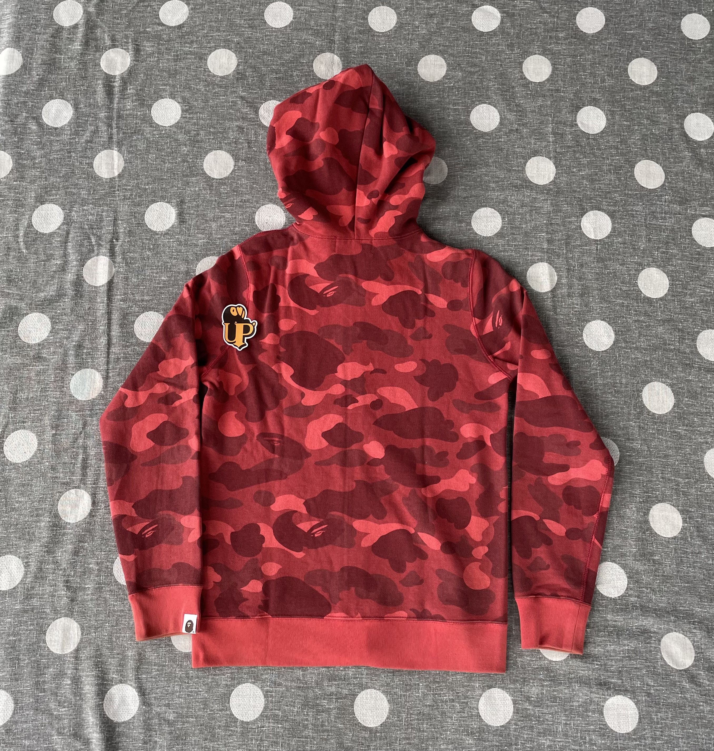 Bape Bape Red Camo Fullzip Hoodie Size XS / US 0-2 / IT 36-38 - 4 Thumbnail