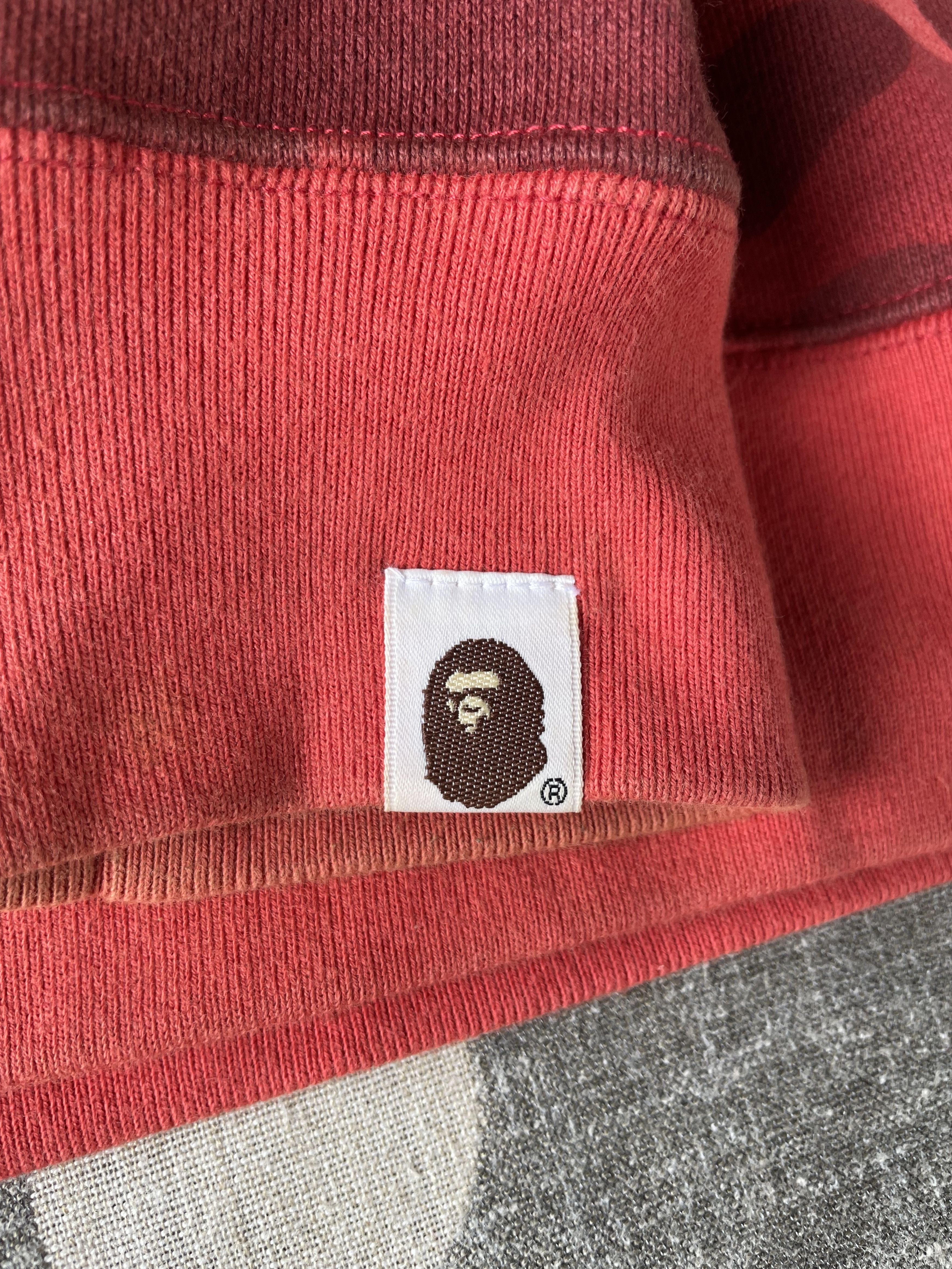 Bape Bape Red Camo Fullzip Hoodie Size XS / US 0-2 / IT 36-38 - 8 Thumbnail