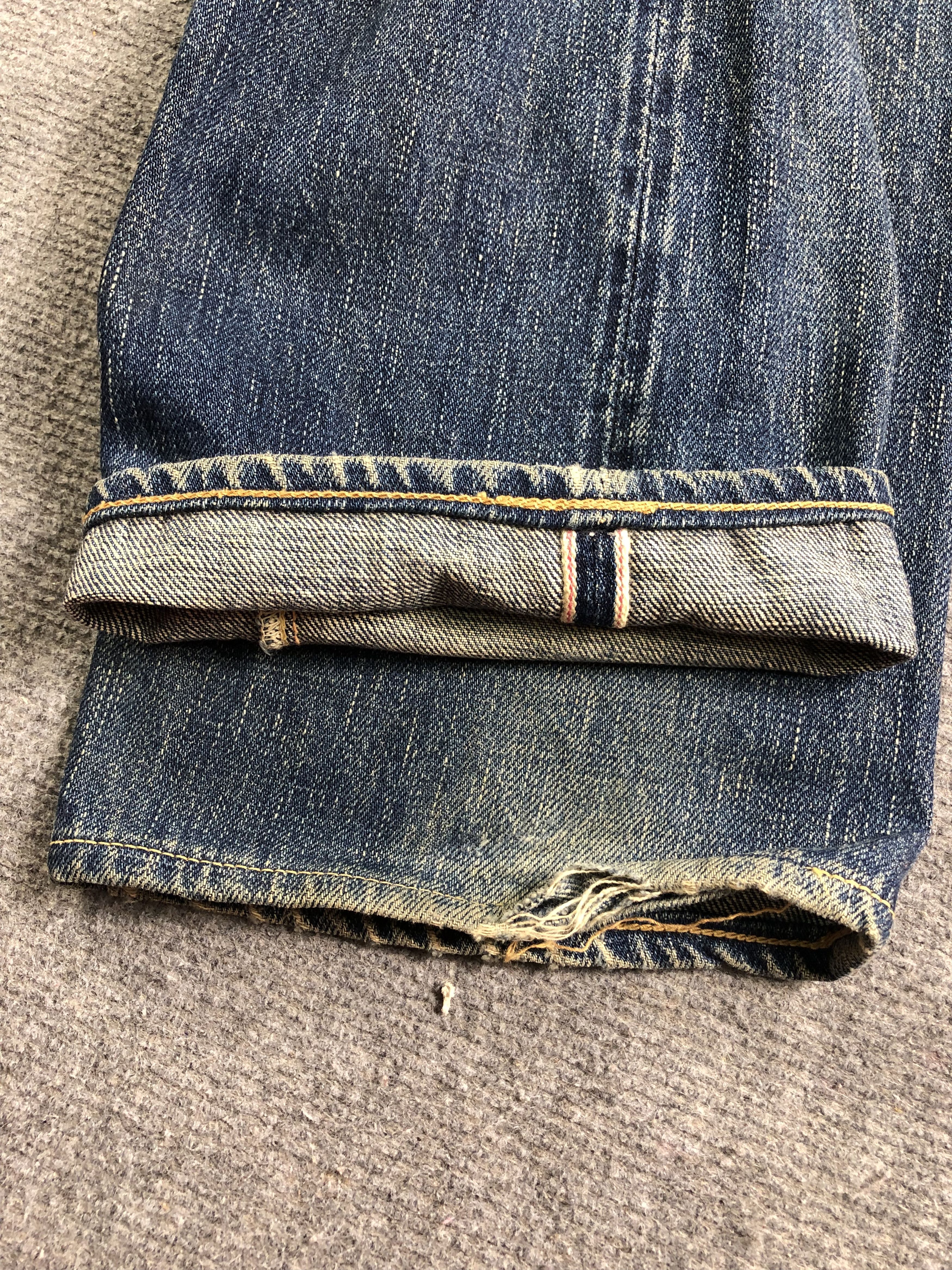 Full Count & Co. Wash Blue Full Count Selvedge Jeans 28x30 Size US 28 / EU 44 - 12 Thumbnail