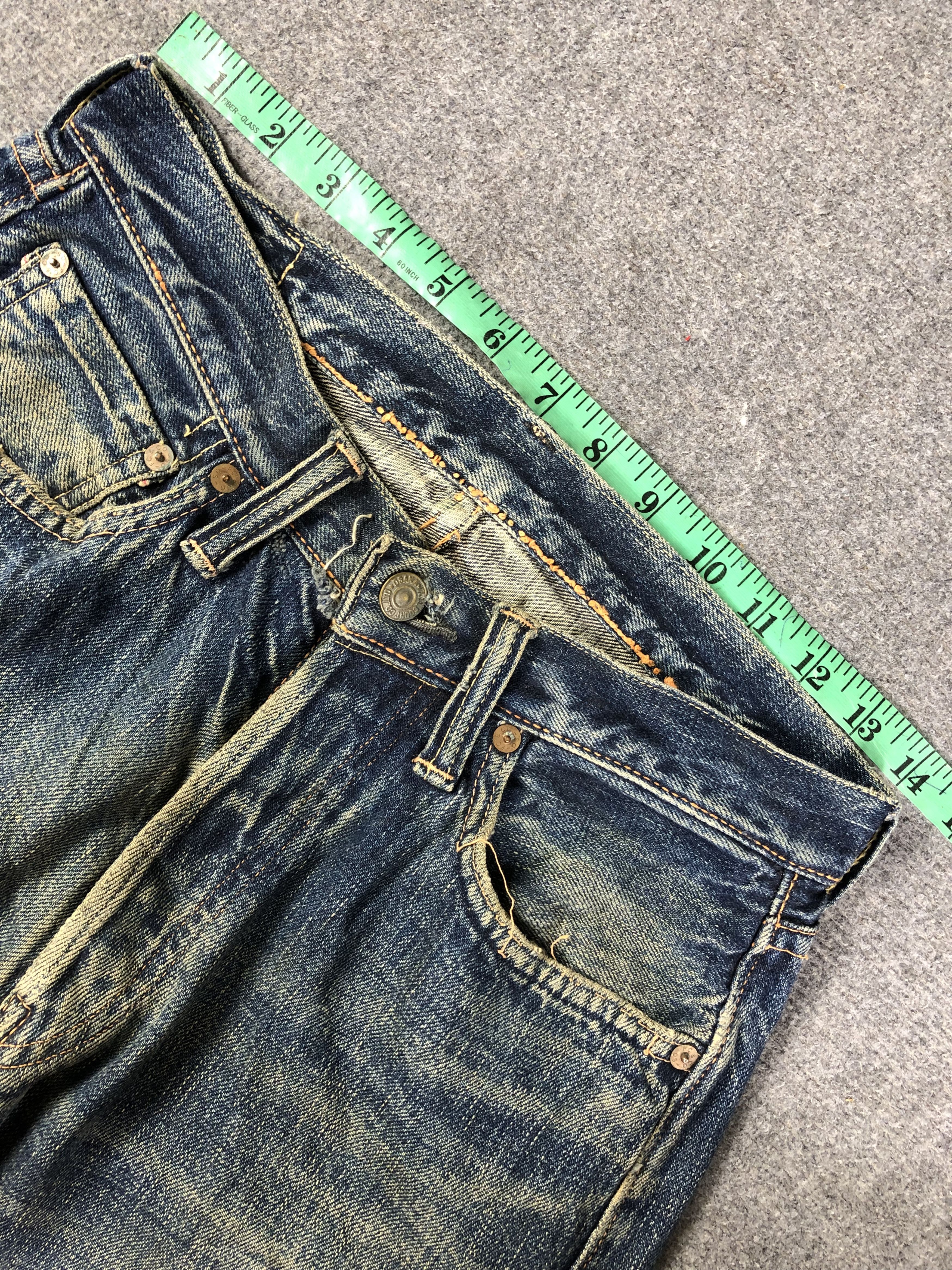 Full Count & Co. Wash Blue Full Count Selvedge Jeans 28x30 Size US 28 / EU 44 - 7 Thumbnail