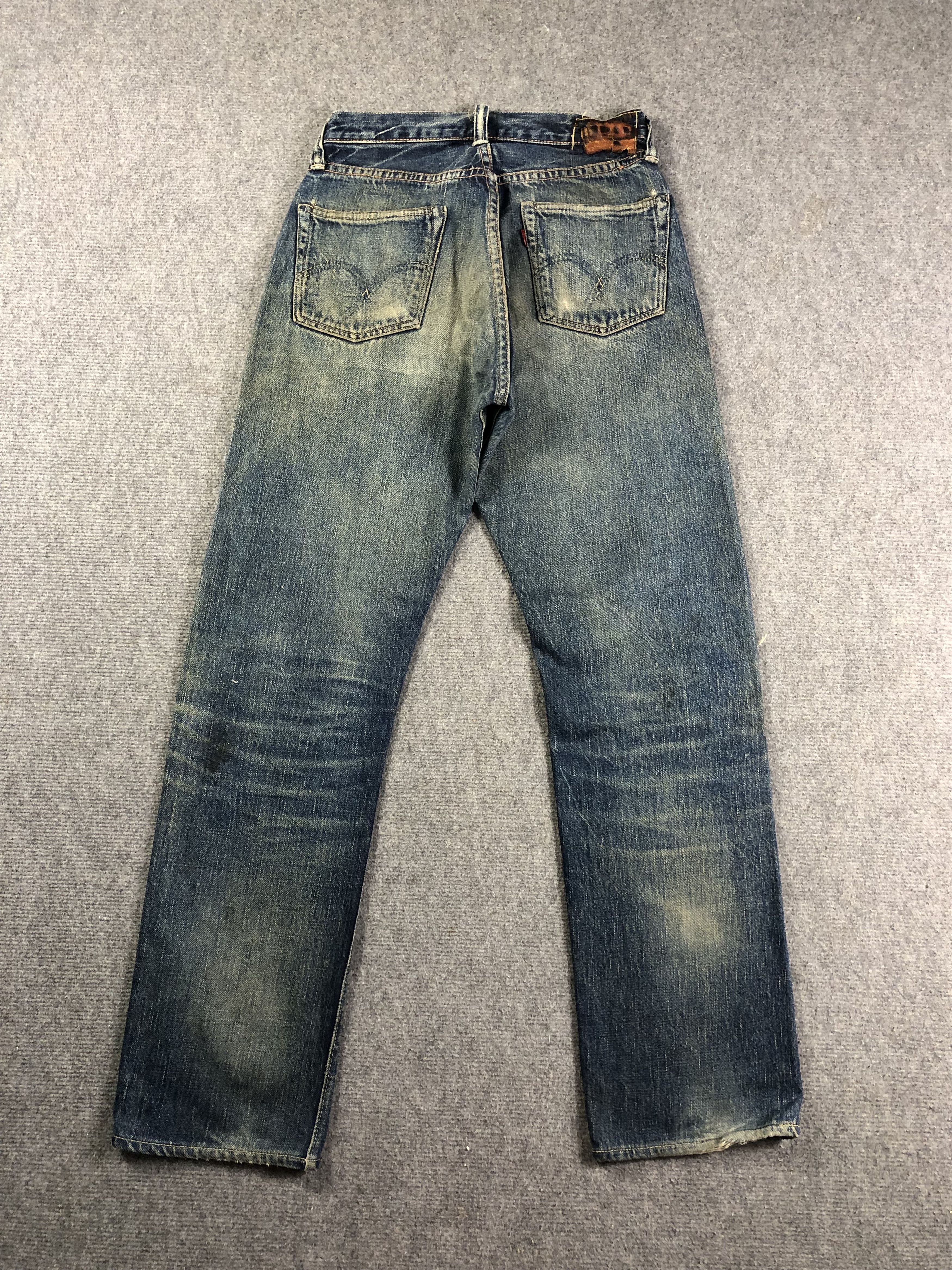 Full Count & Co. Wash Blue Full Count Selvedge Jeans 28x30 Size US 28 / EU 44 - 13 Thumbnail