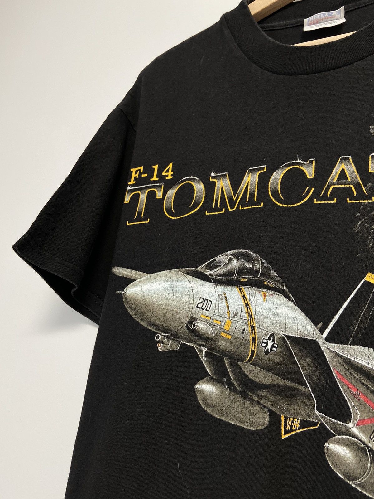 Band Tees × Vintage Vintage Shirt Tomcat F-14 Size US L / EU 52-54 / 3 - 10 Thumbnail