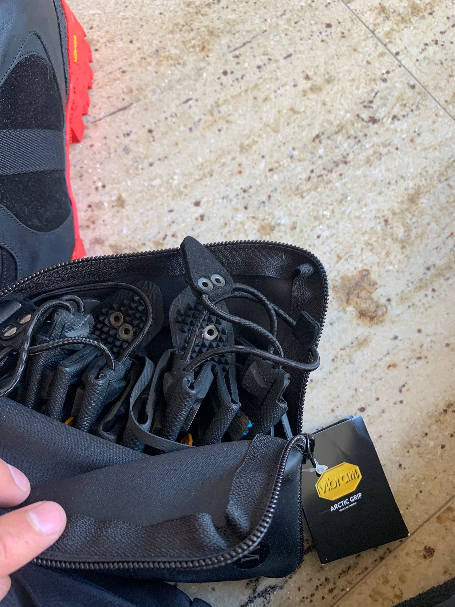 Alyx Vibram Sole Hiking Boots in Black With Red Sole Size US 7 / EU 40 - 11 Thumbnail
