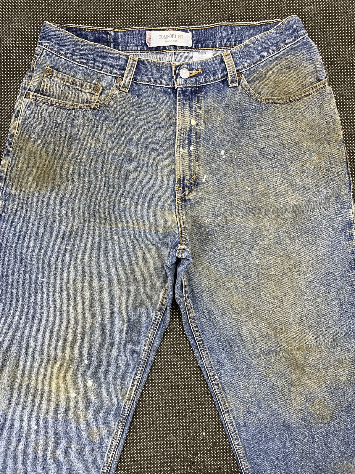 Levi's Vintage Levis 560 Dirty Wash Jeans - J693 Size US 34 / EU 50 - 3 Thumbnail