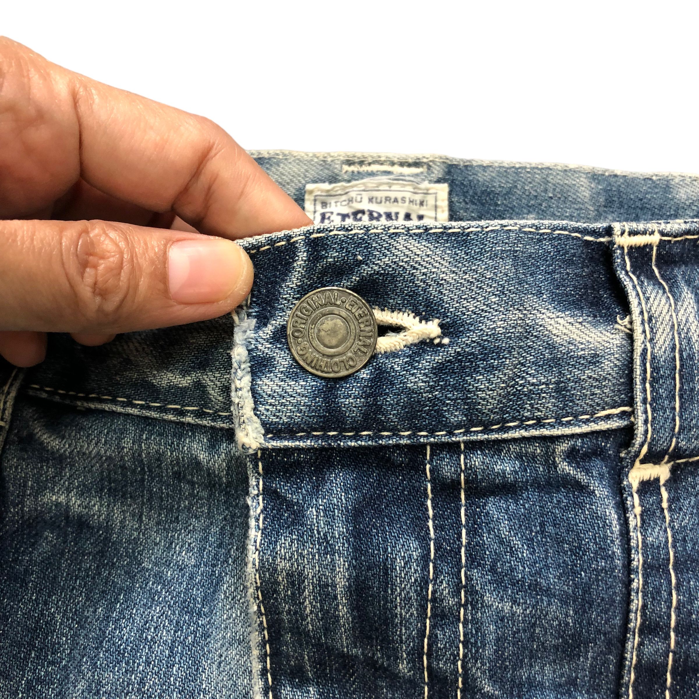Eternal VINTAGE ETERNAL PAINT SPLATTERS SELVEDGE DENIM #6128-220 Size US 31 - 5 Thumbnail
