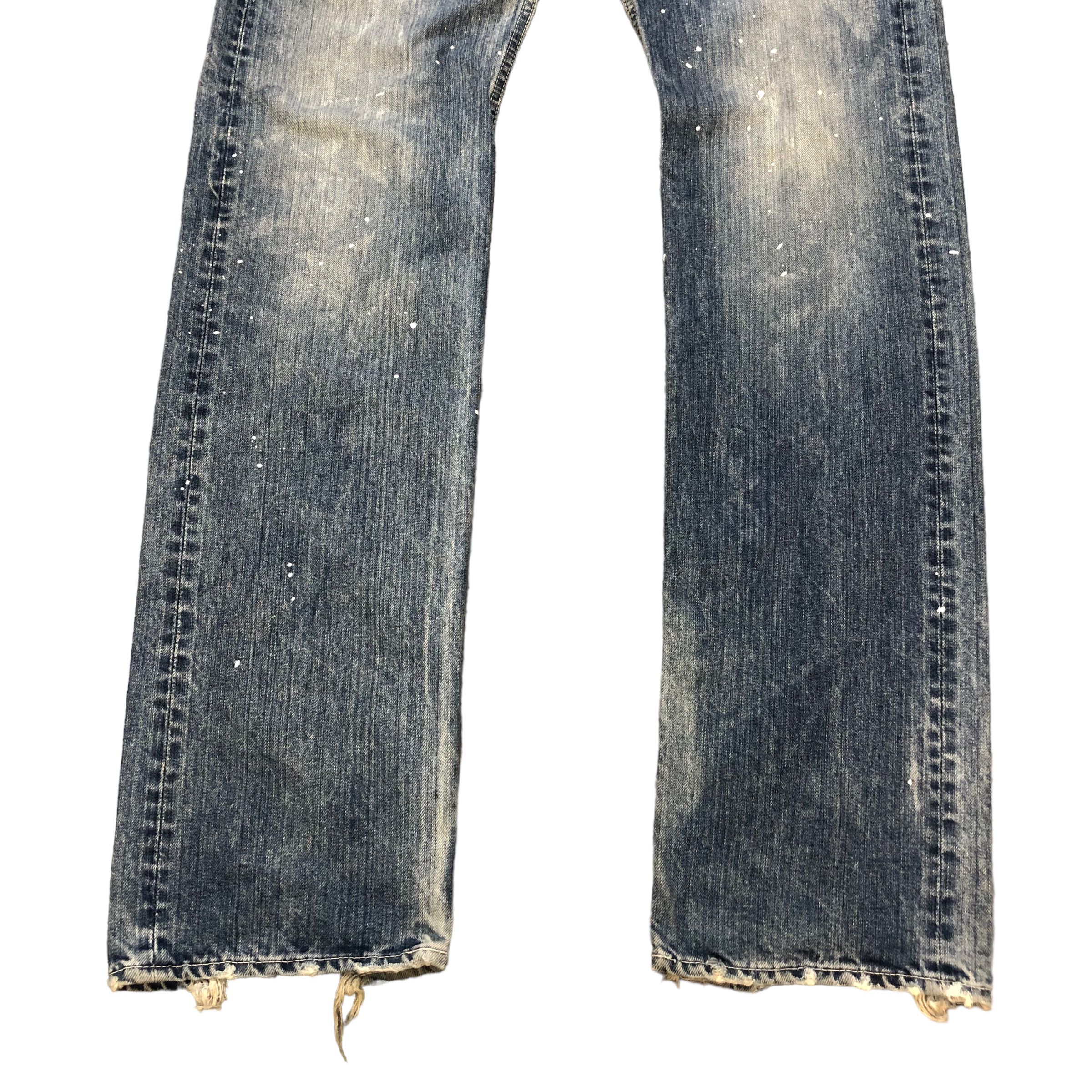 Eternal VINTAGE ETERNAL PAINT SPLATTERS SELVEDGE DENIM #6128-220 Size US 31 - 8 Thumbnail