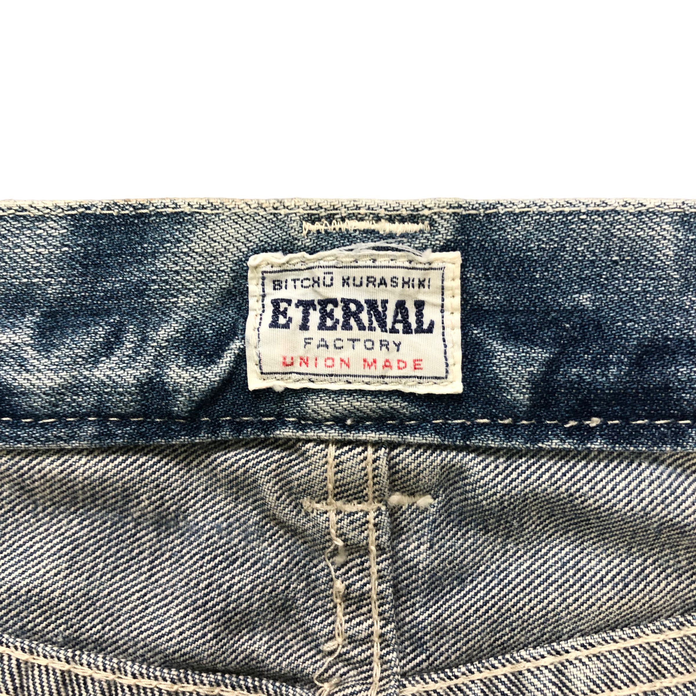 Eternal VINTAGE ETERNAL PAINT SPLATTERS SELVEDGE DENIM #6128-220 Size US 31 - 10 Thumbnail