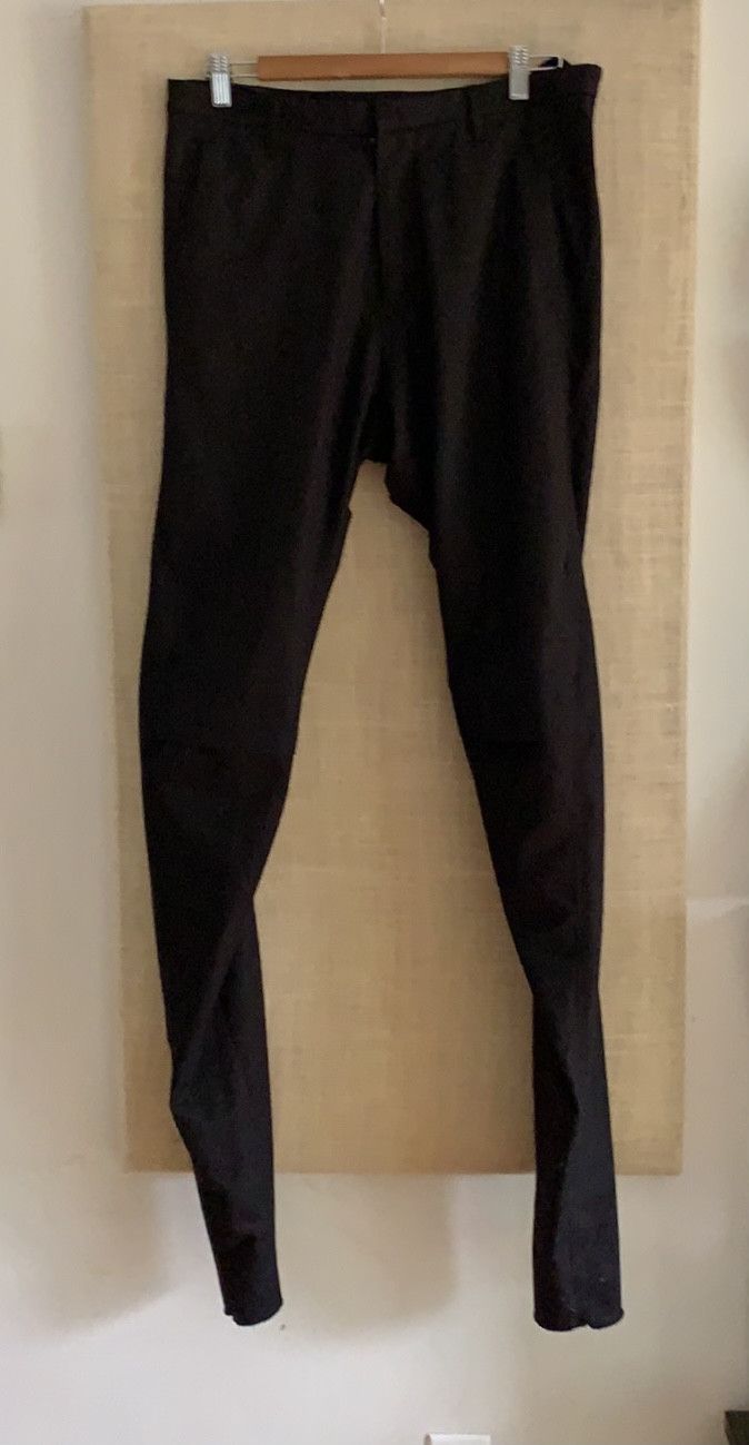 Julius NWOT JULIUS “Ghost” silk/wool 3D knee & seams Size US 34 / EU 50 - 1 Thumbnail