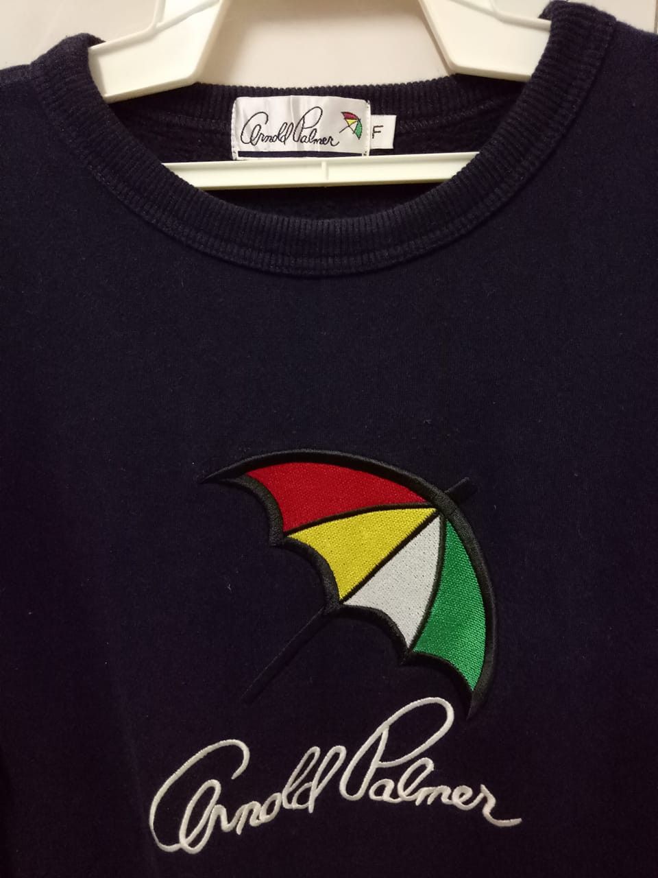 Other VINTAGE Arnold Palmer Sweatshirt embroidered hip hop sweat Size US XS / EU 42 / 0 - 3 Thumbnail