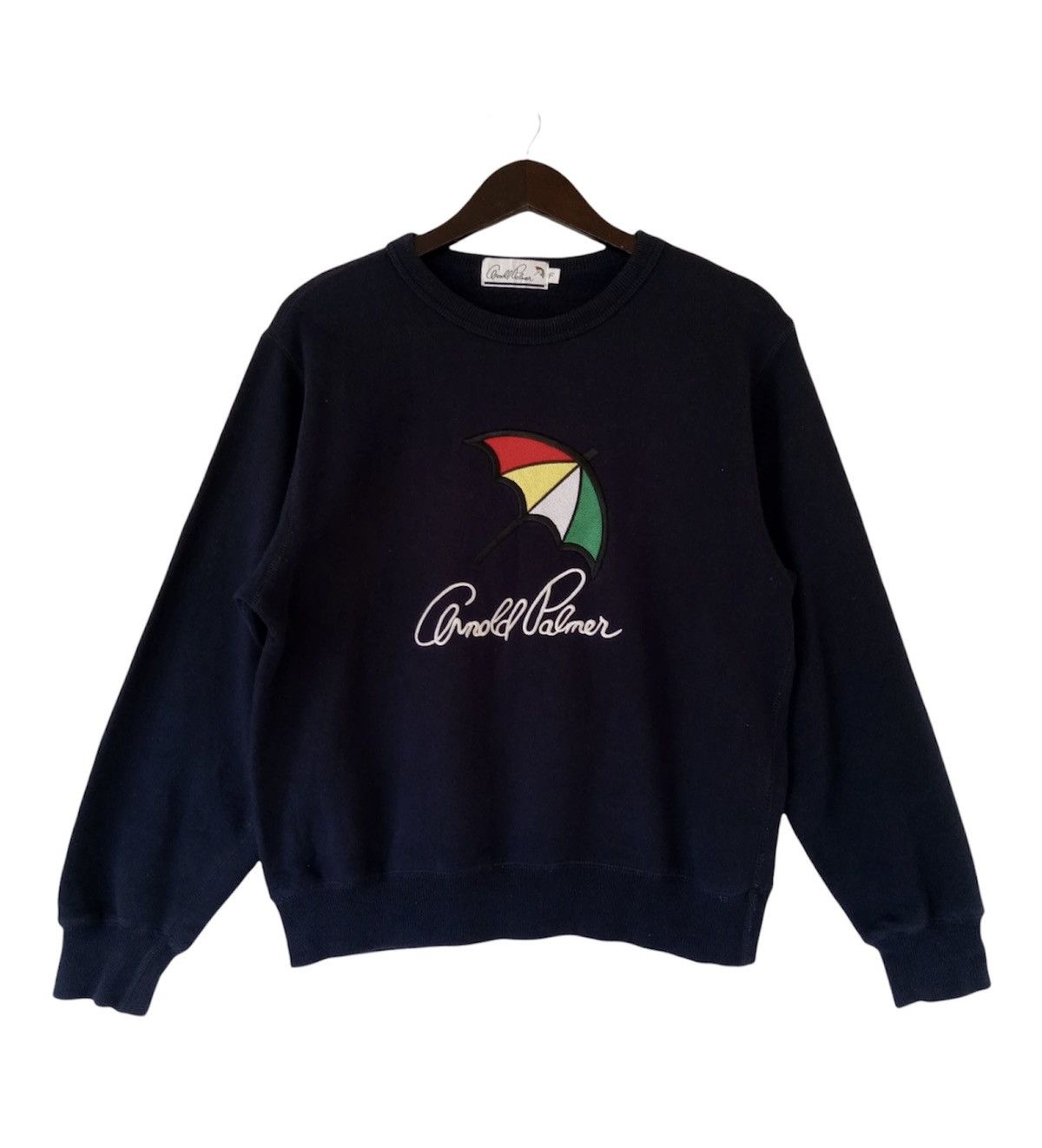 Other VINTAGE Arnold Palmer Sweatshirt embroidered hip hop sweat Size US XS / EU 42 / 0 - 1 Thumbnail
