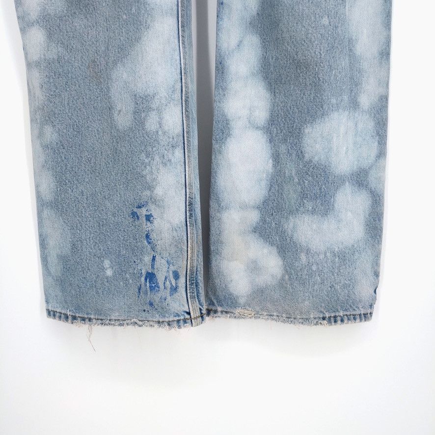 Carhartt × Vintage Vintage Carhartt Custom Painted Bleached Distressed Denim Size US 38 / EU 54 - 9 Thumbnail