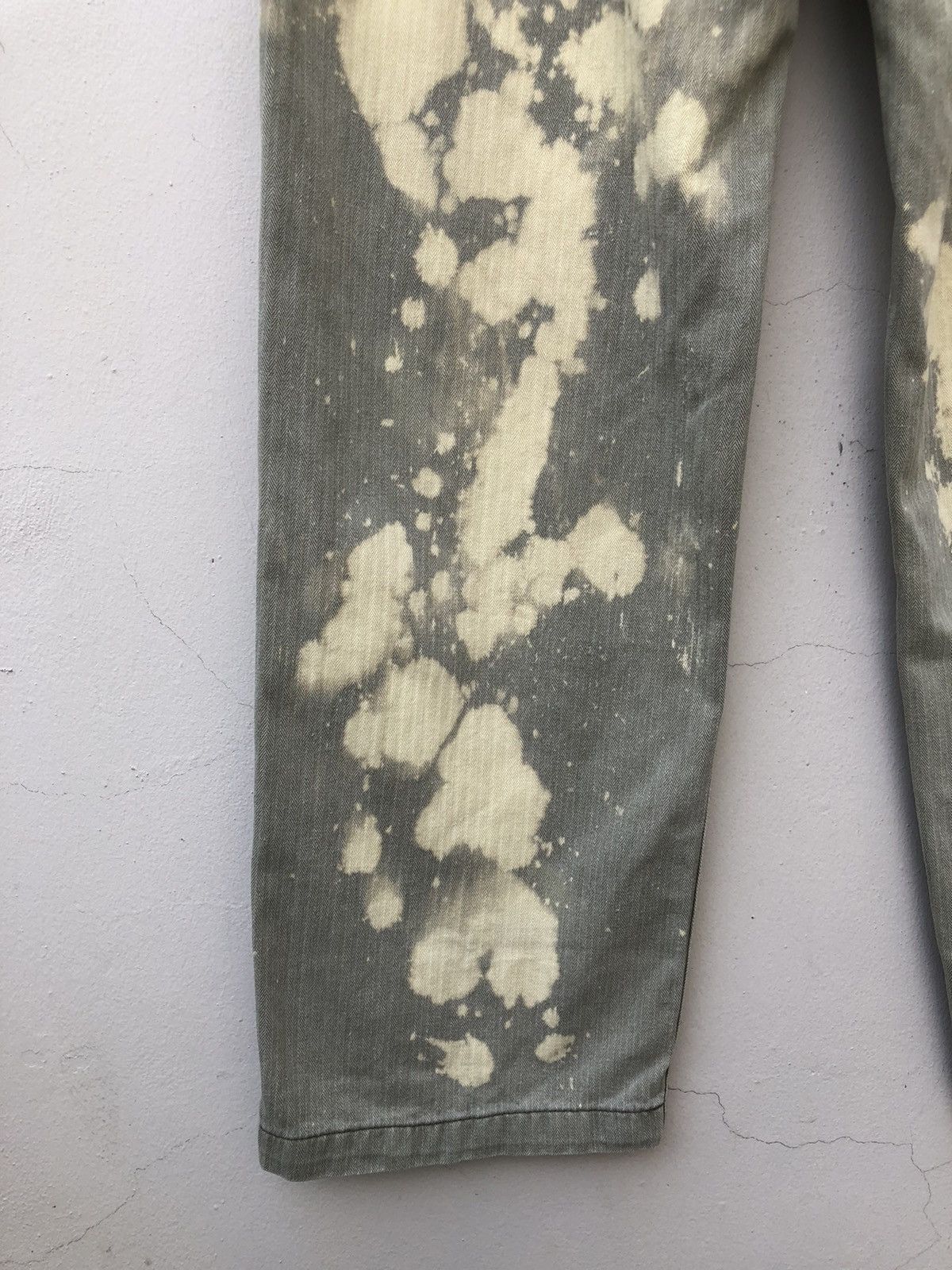 Johnbull 90s John Bull Bleached HBT Military Cargo Trouser Pant Size US 30 / EU 46 - 18 Thumbnail
