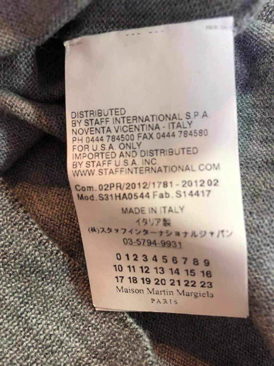 Maison Margiela ⚡️QUICK SALE⚡️2012 Maison Margiela Grey Turtleneck Knit Size S / US 4 / IT 40 - 5 Thumbnail