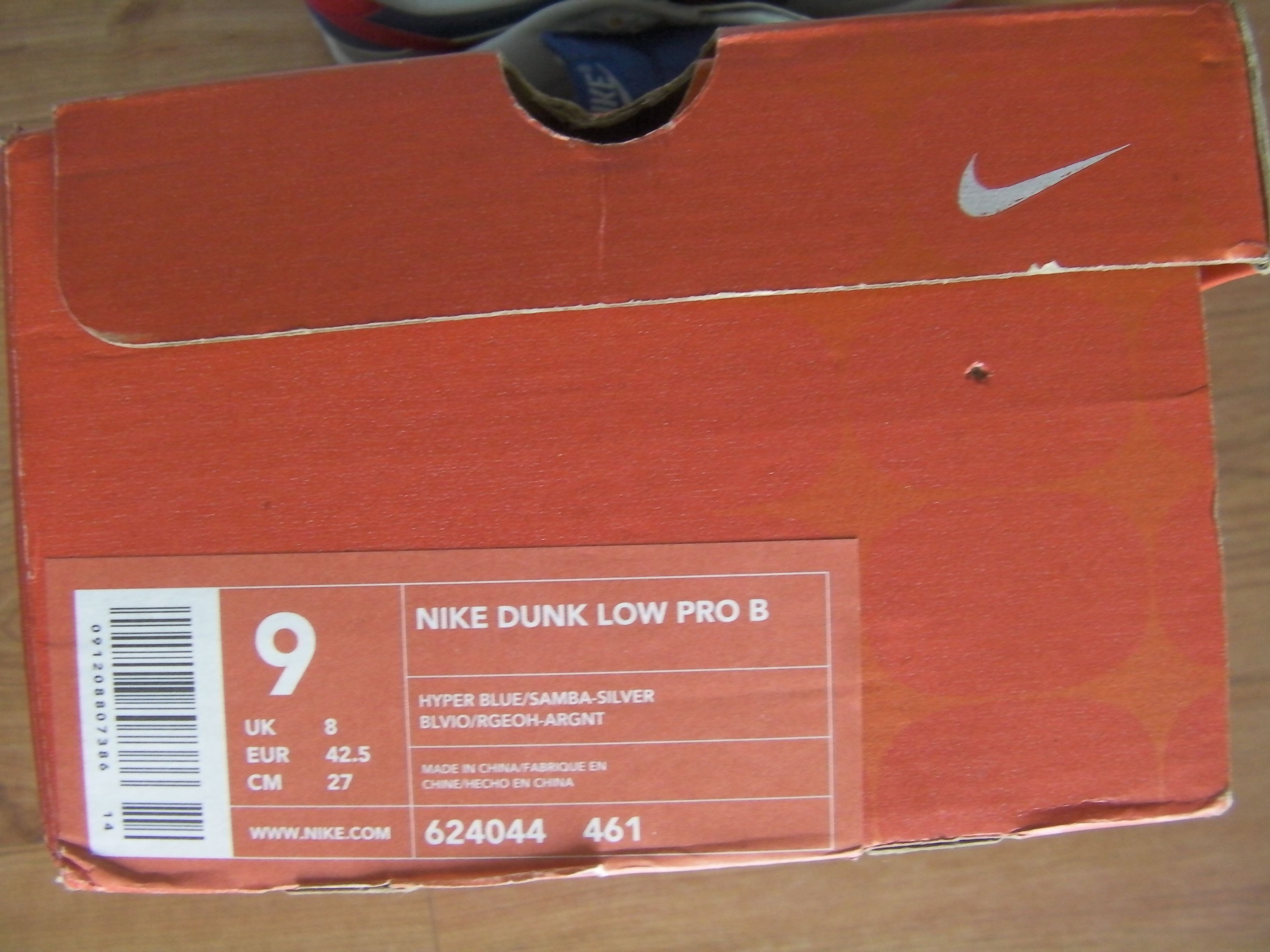 Nike Nike Dunk Low Pro B Hyper Blue/Samba Co.JP 2001 Size 9 Size US 9 / EU 42 - 7 Thumbnail