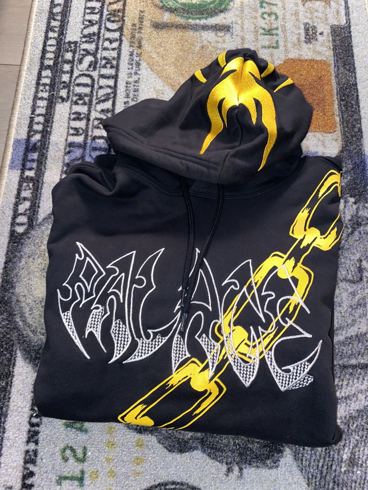 image of Palace Lotties Devil Hood Black, Men's (Size Medium)