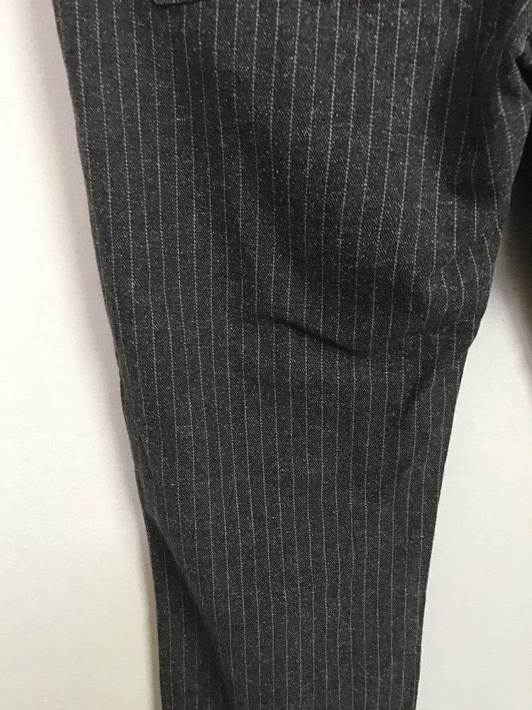 Johnbull Vintage JOHNBULL Salt & Pepper Striped Trouser Pant Size US 32 / EU 48 - 13 Thumbnail
